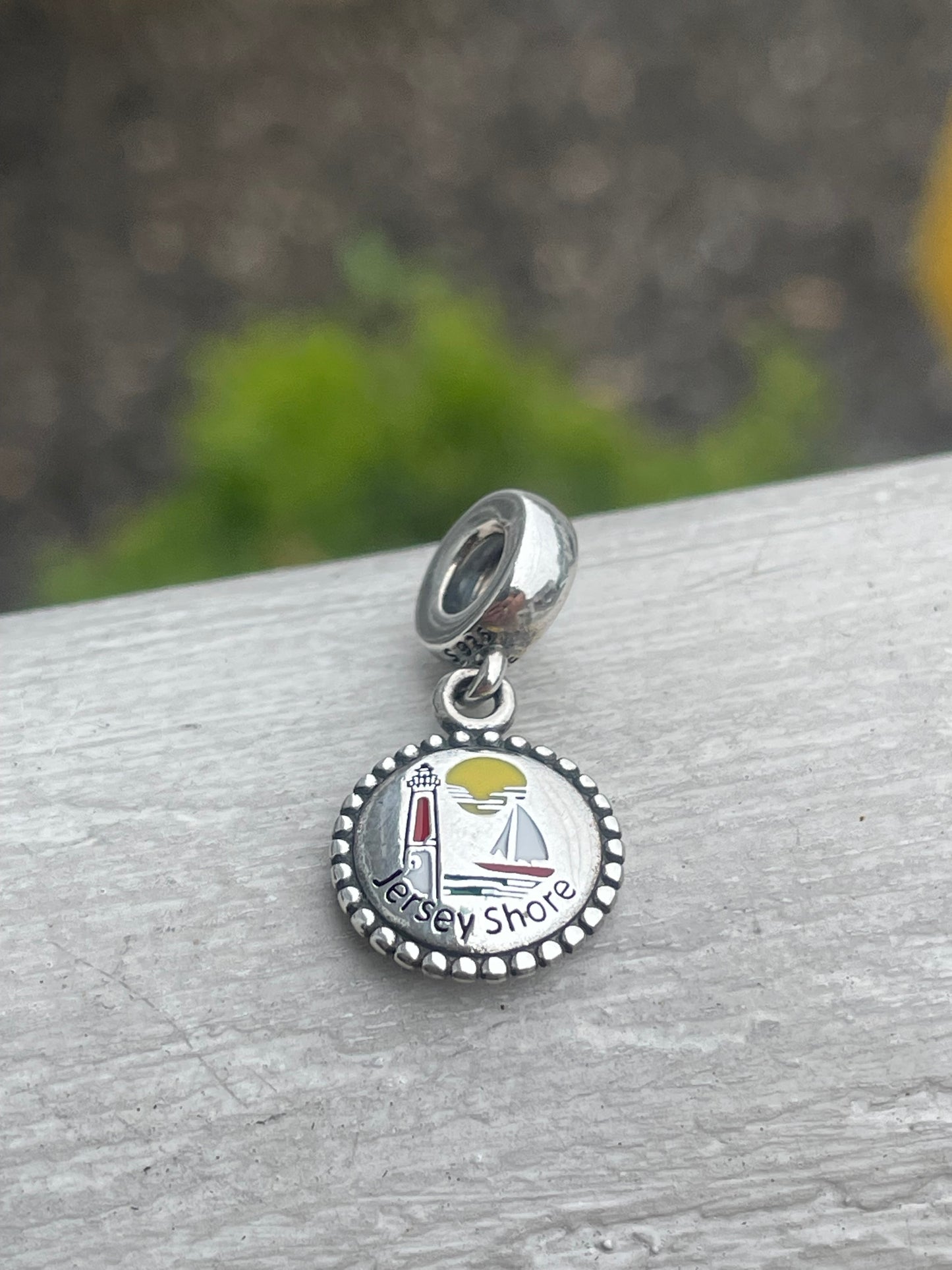 Pandora Jersey Shore New Jersey State Exclusive Dangle Moments Travel Charm
