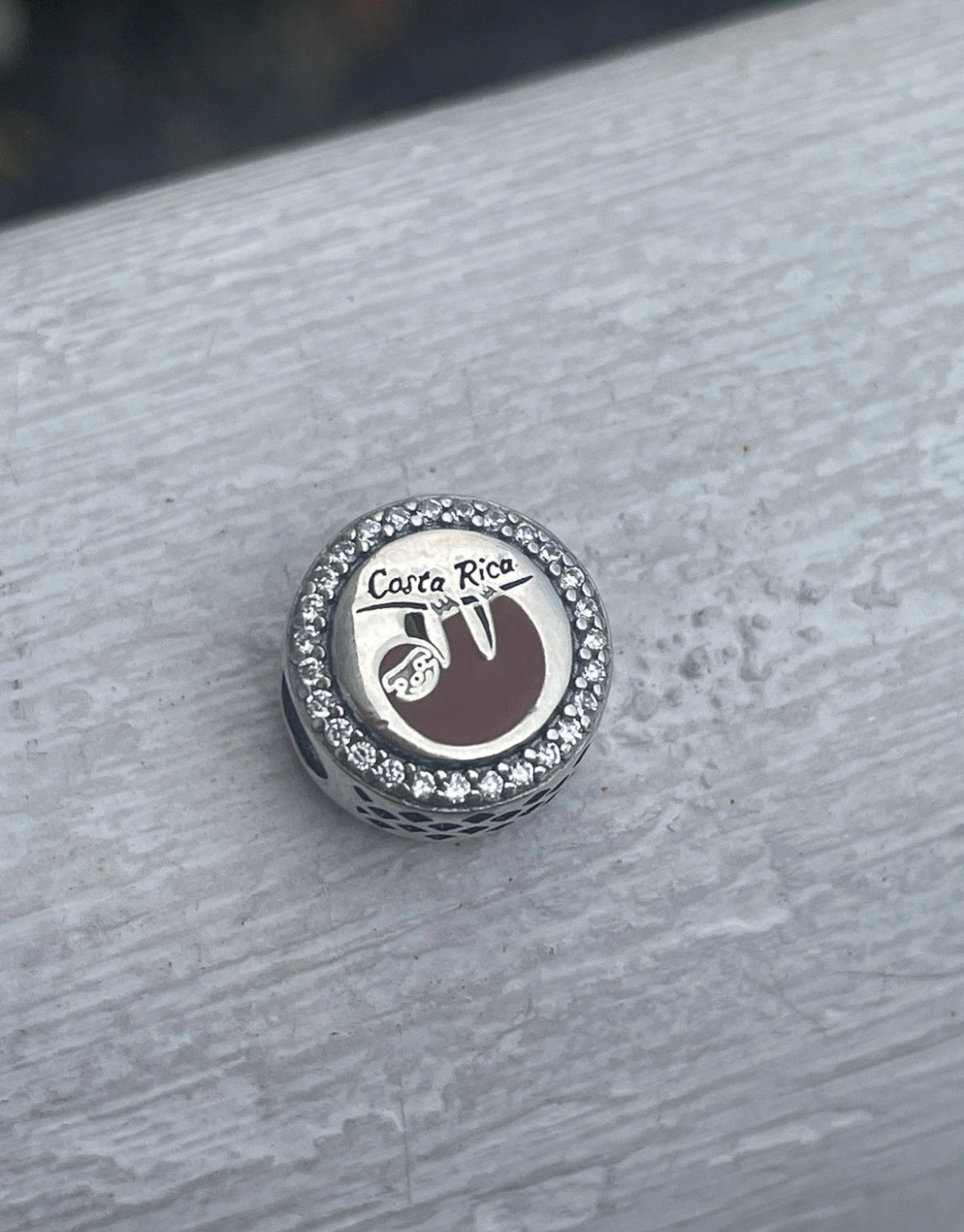 Pandora Costa Rica Country Exclusive Sloth Travel Signet Charm