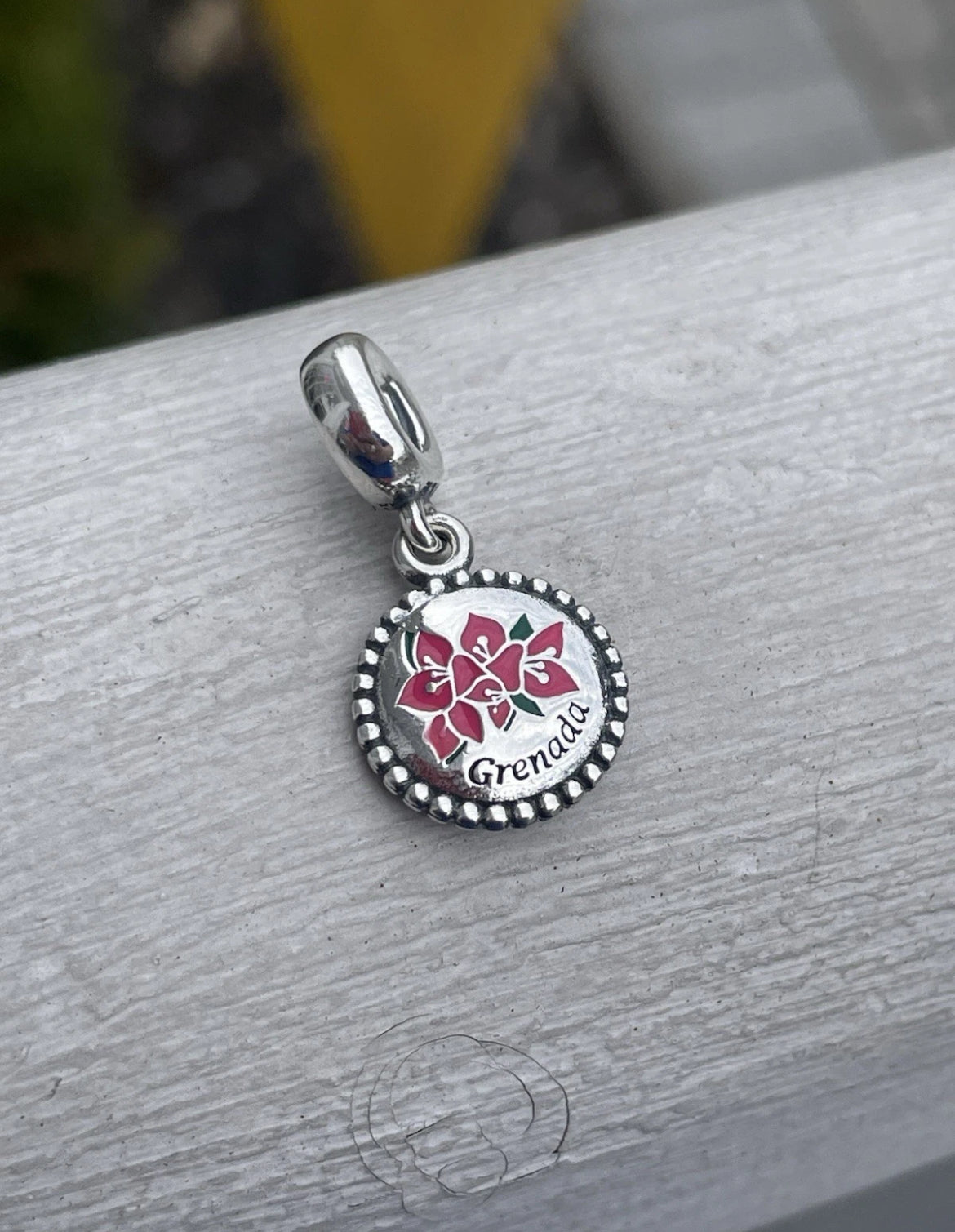 Pandora Grenada Exclusive Dangle Moments Charm