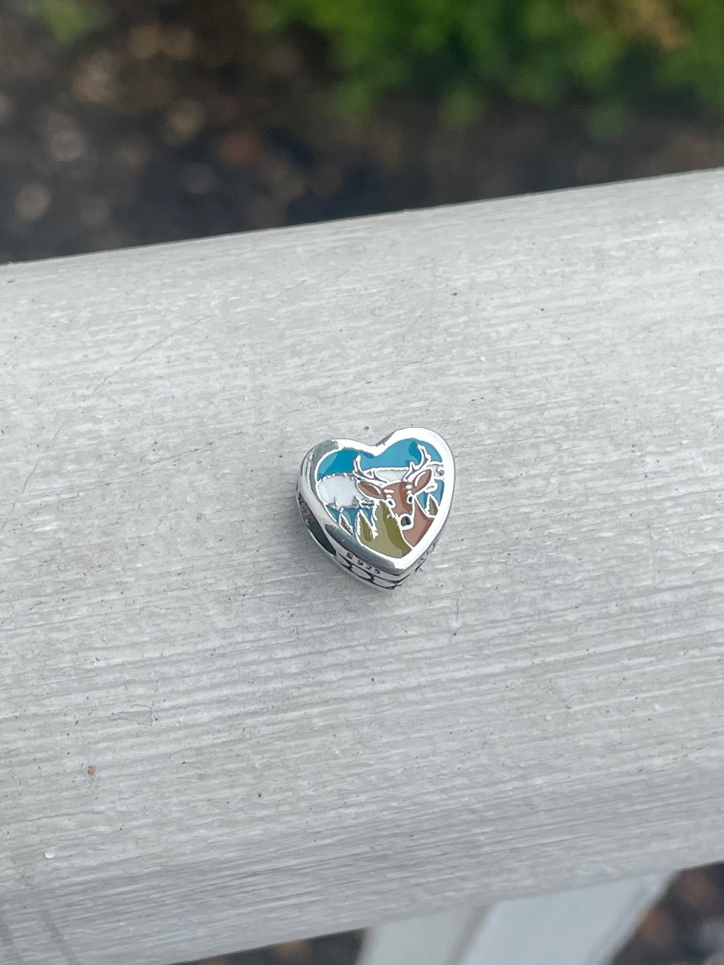 Pandora New Hampshire Exclusive Scenic Travel Heart Charm