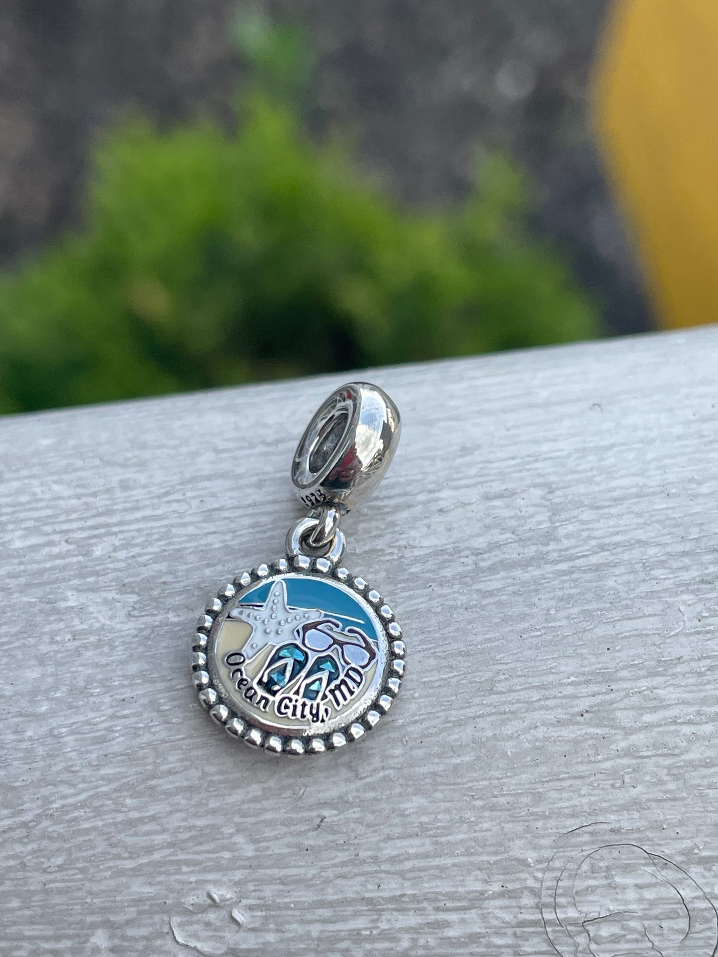 Pandora Ocean City Maryland State Exclusive Travel Destination Dangle Charm