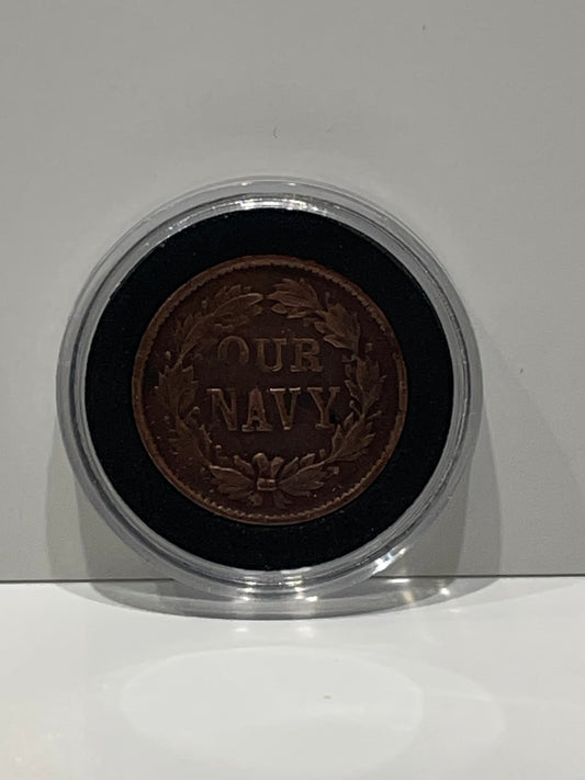 1864 Rare Civil War Patriotic Token Coin