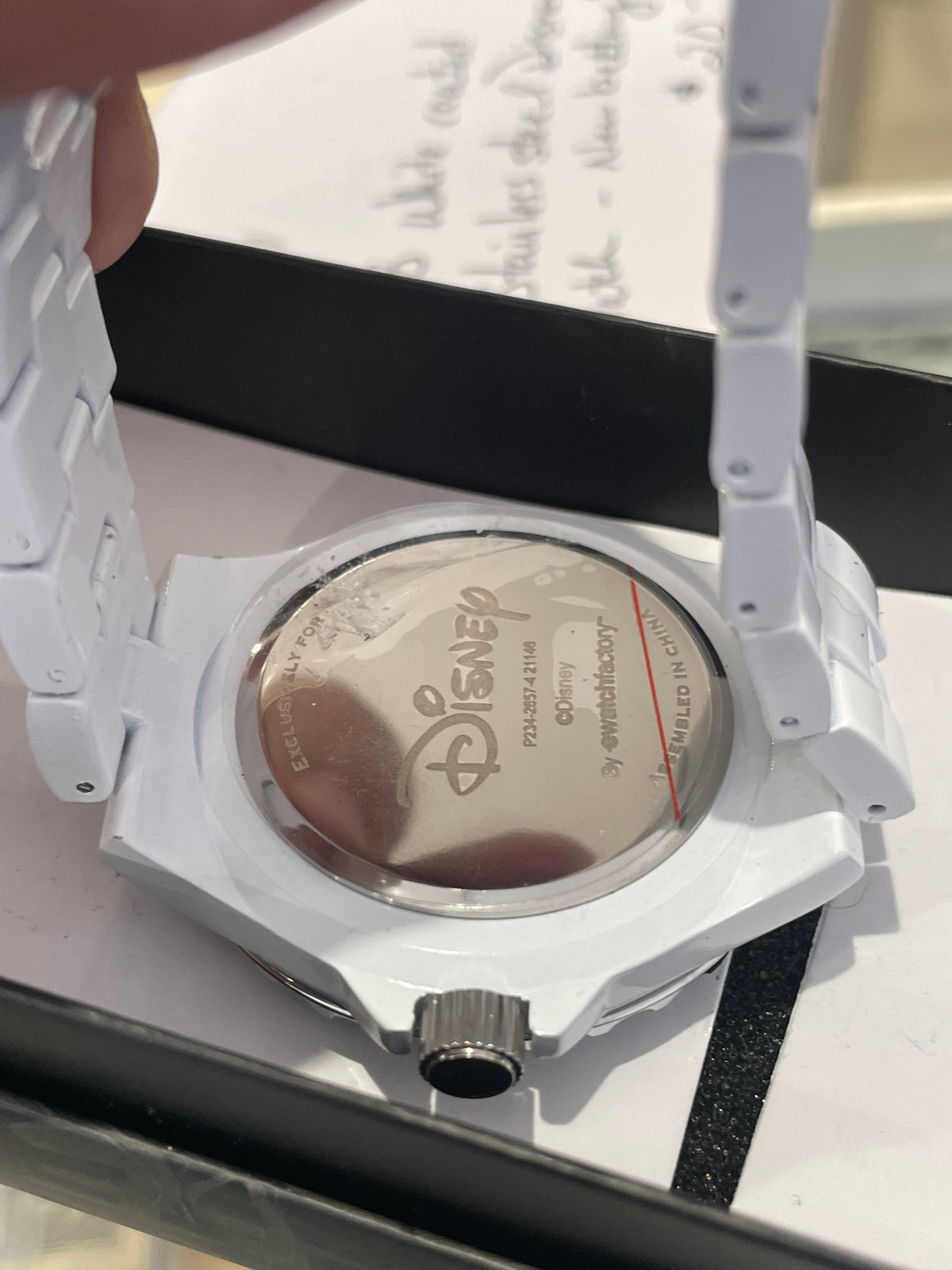 Disney White Stainless Steel Watch
