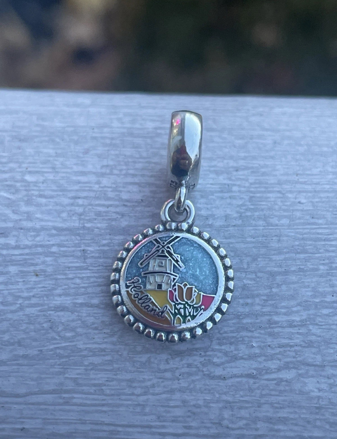 Pandora Country of Holland Exclusive Dangle Travel Charm