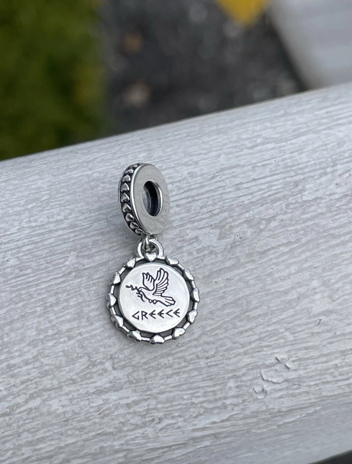 Pandora Greece Country Exclusive Parthenon Travel Dangle Charm