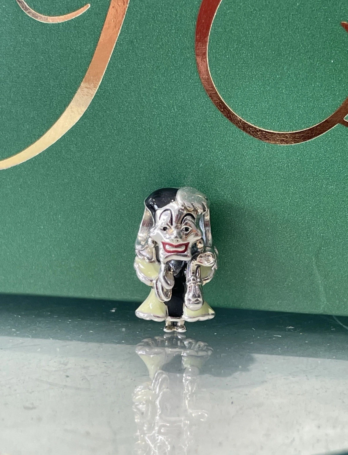 Pandora Disney 101 Dalmatians Cruella DeVille Character Charm