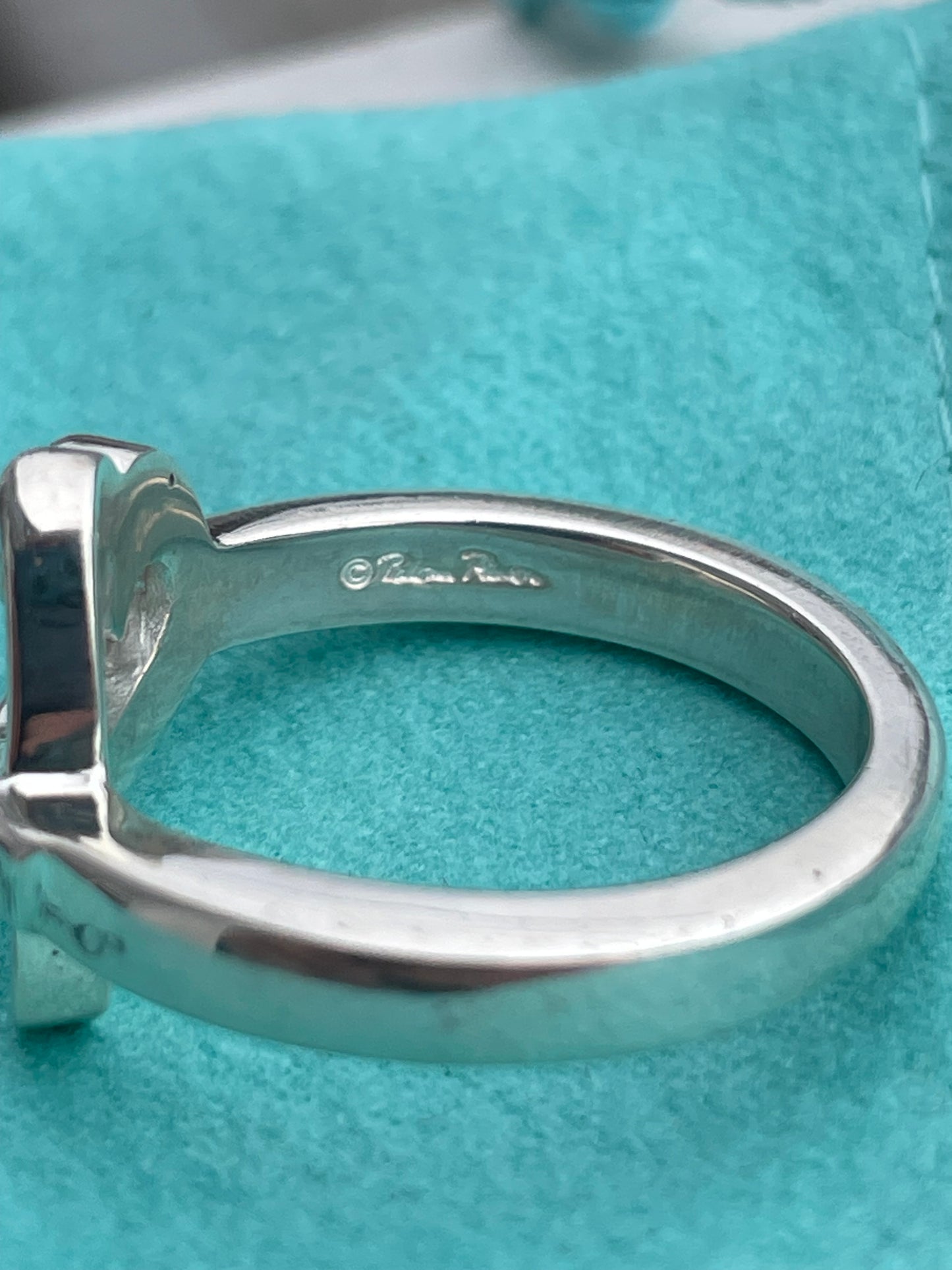 Tiffany&Co Paloma Picasso Loving Heart Ring Size 8.5