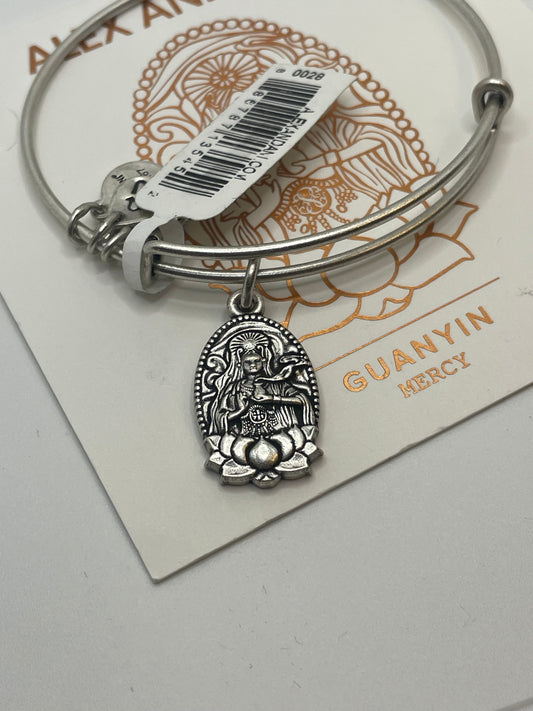 Alex and Ani Silver Color Guanyin Bracelet New with Tags
