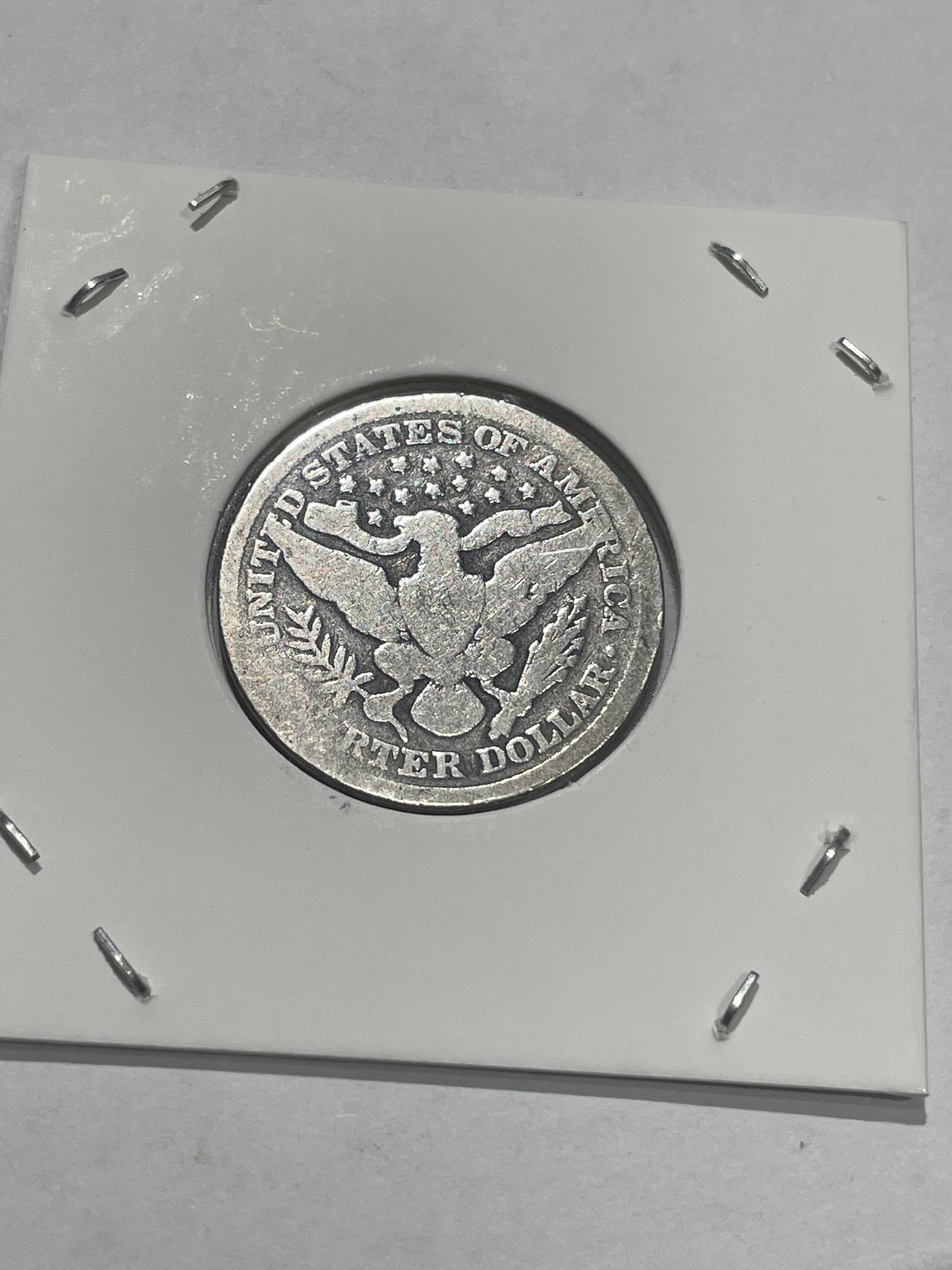 1898 U.S. Barber Quarter Fair Condition
