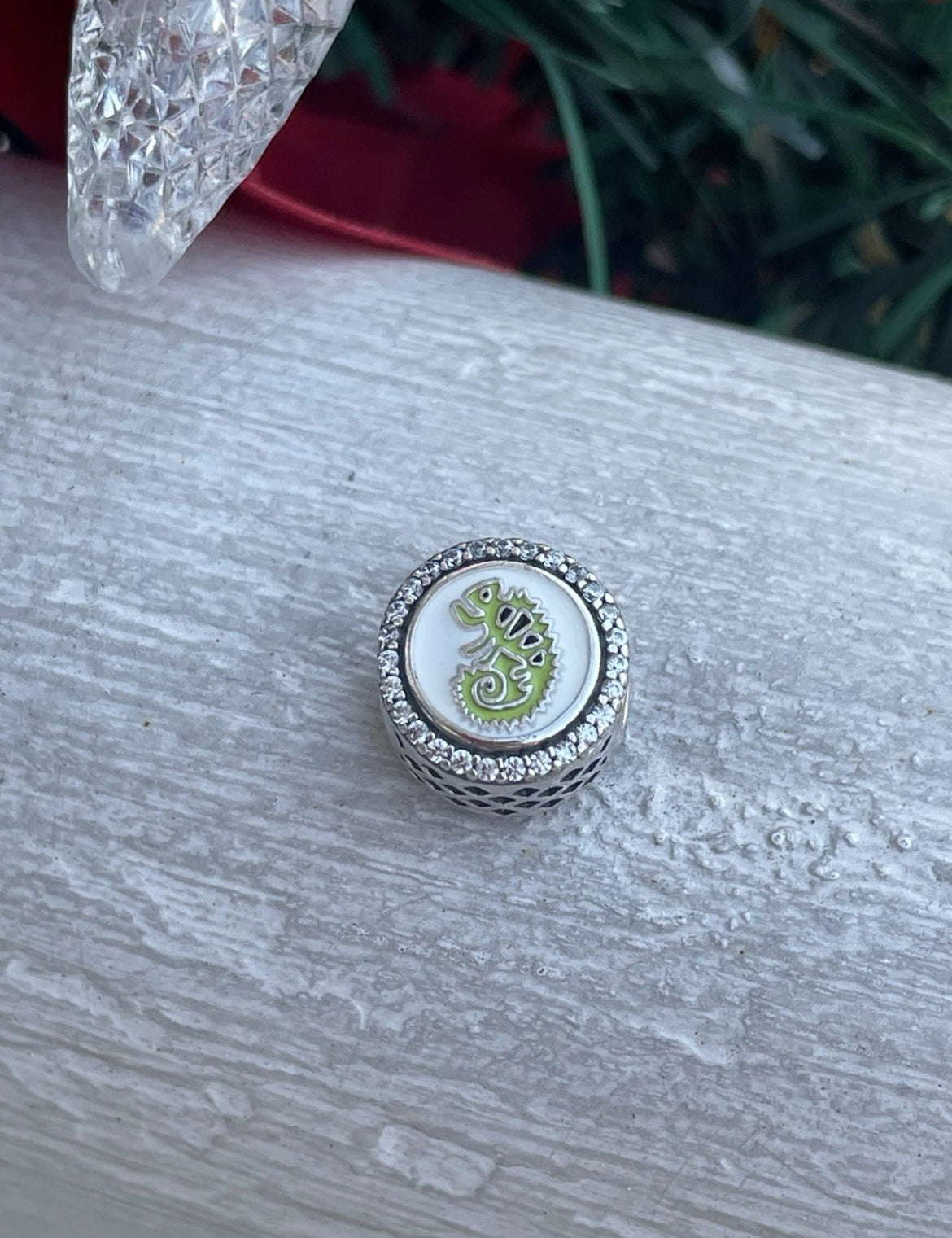 Pandora U.S. Virgin Islands & Nice Exclusive Country Sparkling Signet Travel Charm