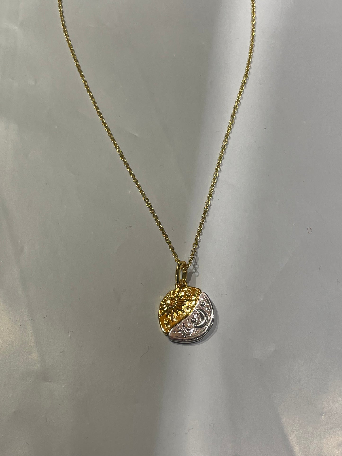 Pandora ME Sun & Moon Signet Signs Necklace