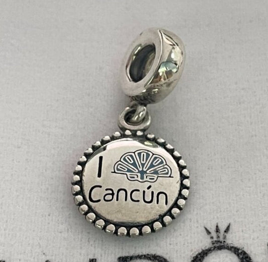 Pandora Cancun Mexico Exclusive Destination Vacation Travel Dangle Charm