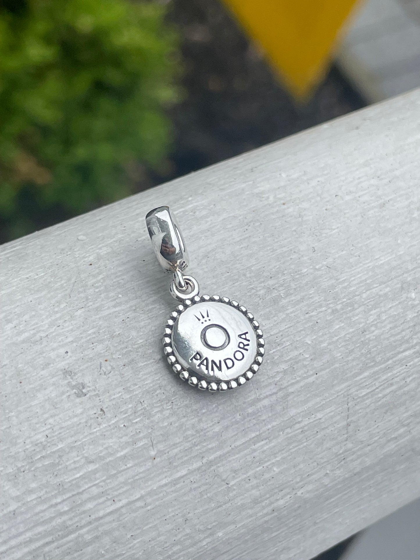 Pandora Delaware Peach Blossom State Exclusive Travel Dangle Charm