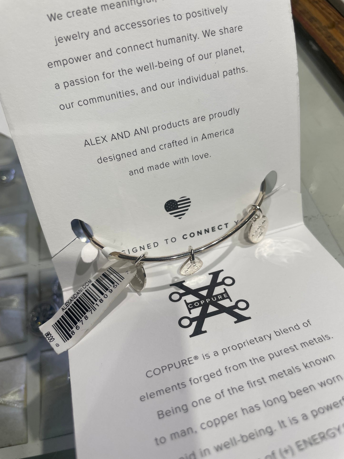 Alex and Ani Growth and New Beginnings Rainbow Silver Tone Bracelet