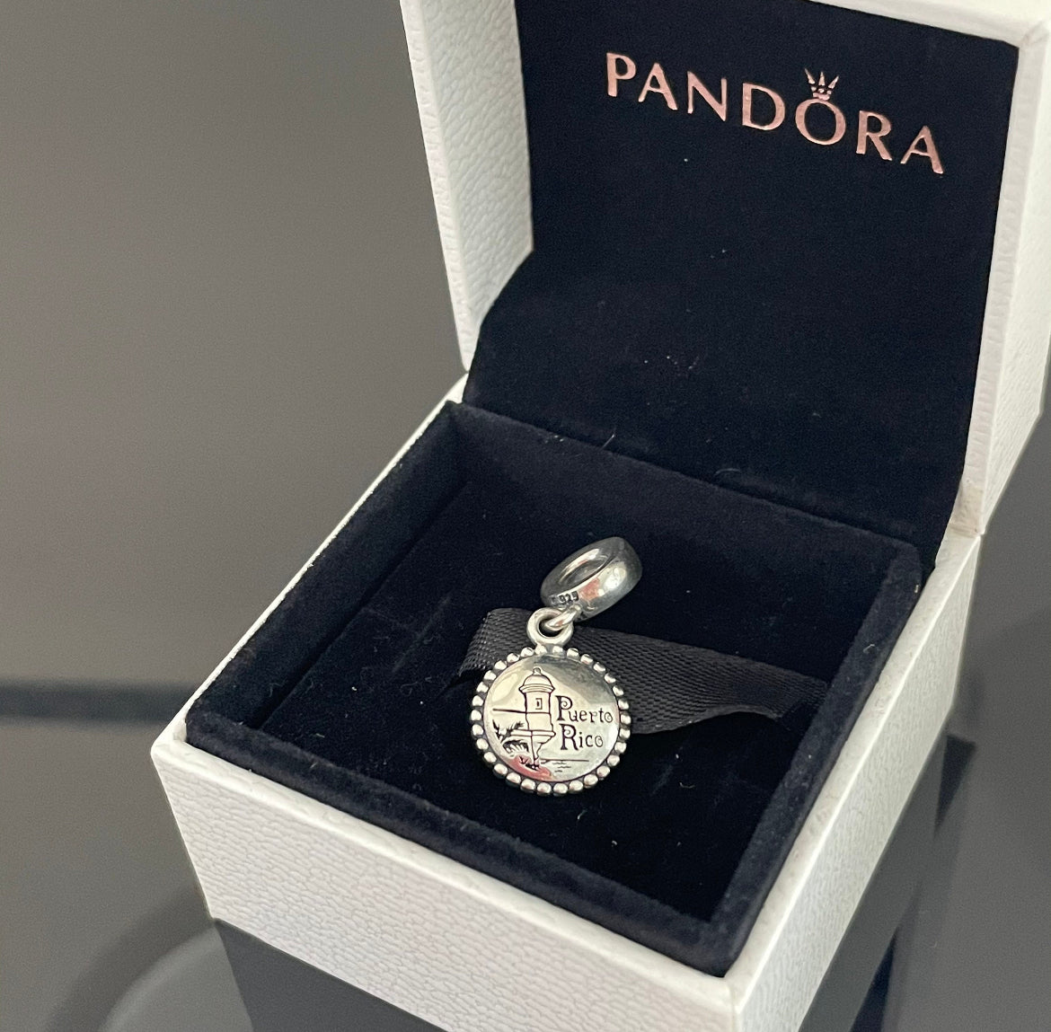 Retired Pandora Puerto Rico Dangle Moments Charm