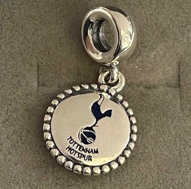 Pandora Tottenham Hotspur Soccer Team Logo Dangle Charm