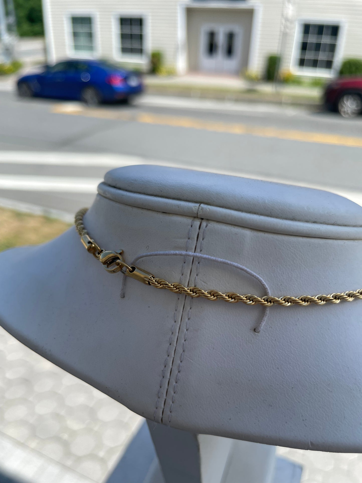 Stainless Steel Lion Gold Plated Necklace