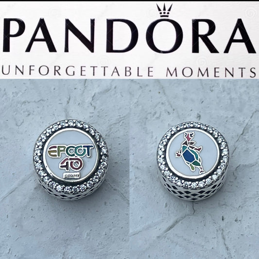 Pandora Disney Parks Exclusive 2024 Epcot 40 Celebration Specialty Charm