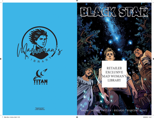 Black Star #1 Madwoman’s Library Exclusive Variant Cover (Preorder Release Date 7/29/2026)