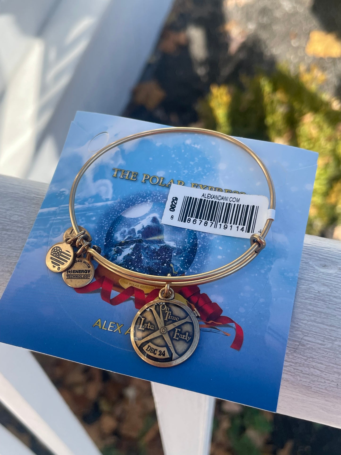 Alex & Ani Polar Express Bracelet Goldtone NWT
