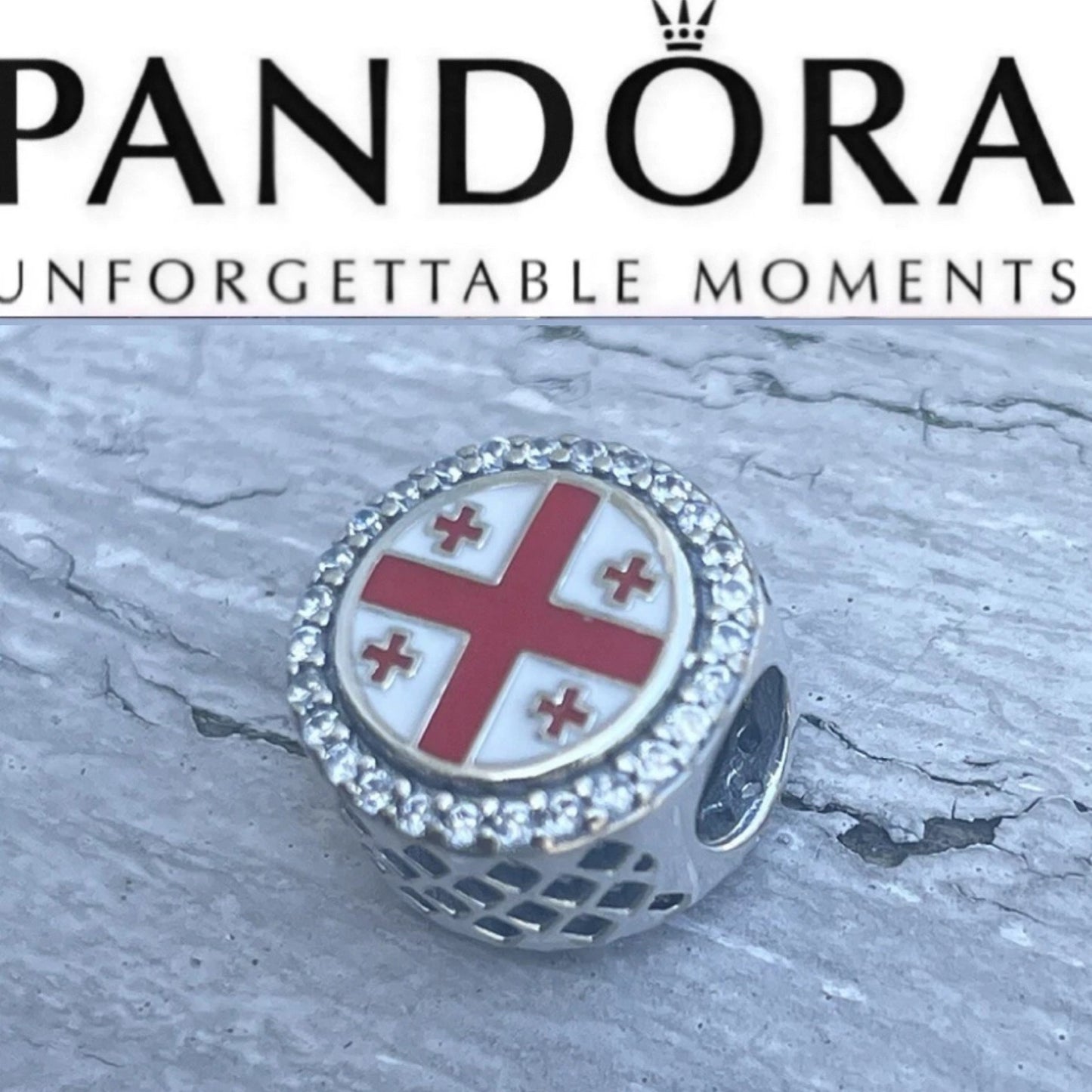 Pandora Country of Georgia Country Exclusive Destination Travel Charm