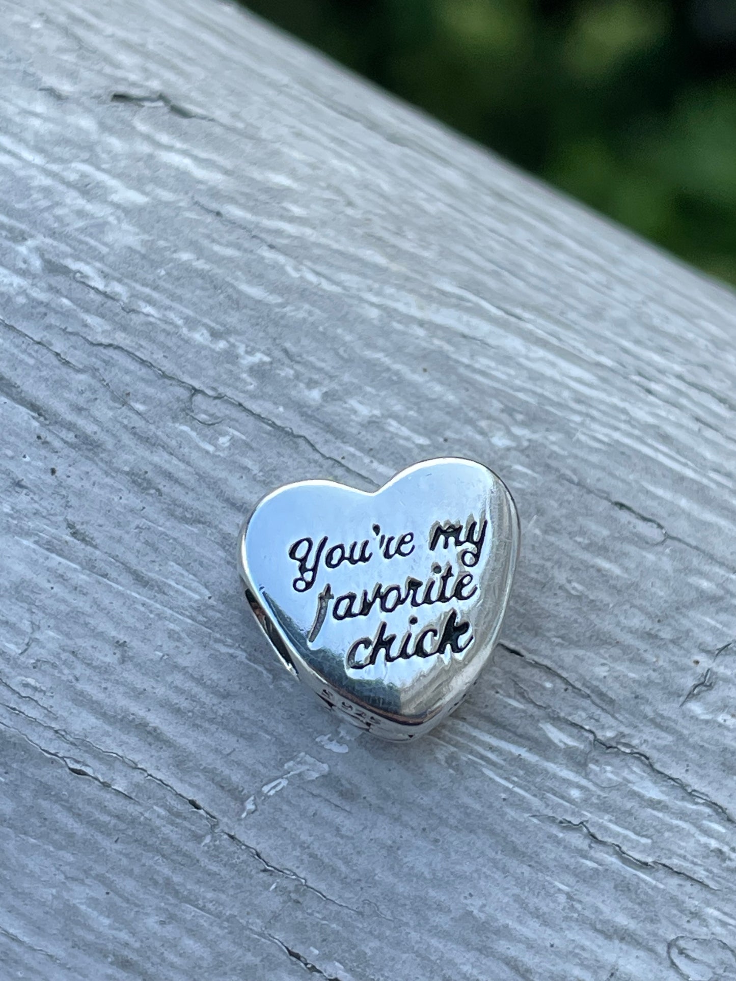 792015_9 Retired Pandora You're My Favorite Chick Charm