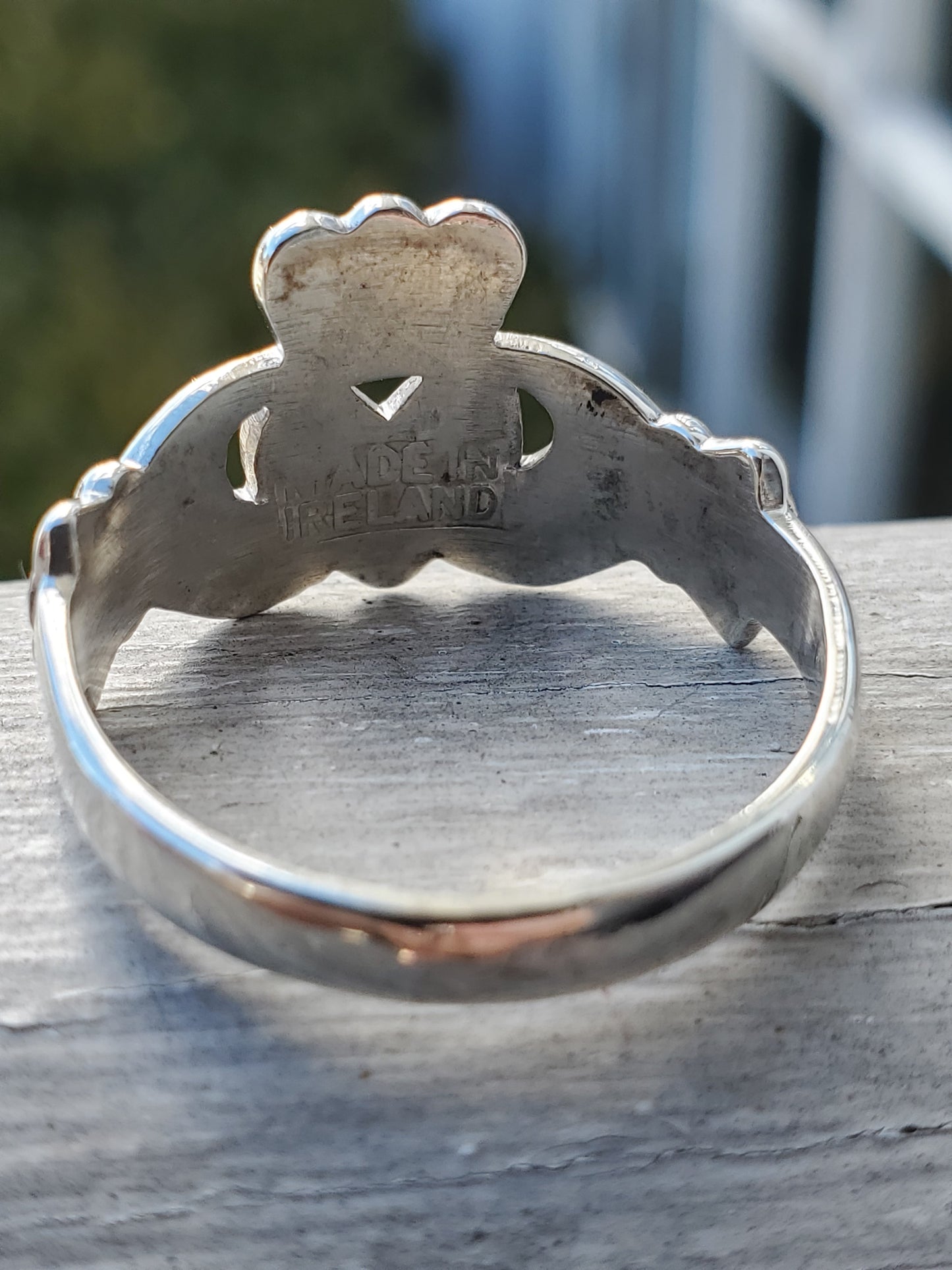 925 Sterling Silver Unisex Claddagh Made In Ireland 🇮🇪 Ring