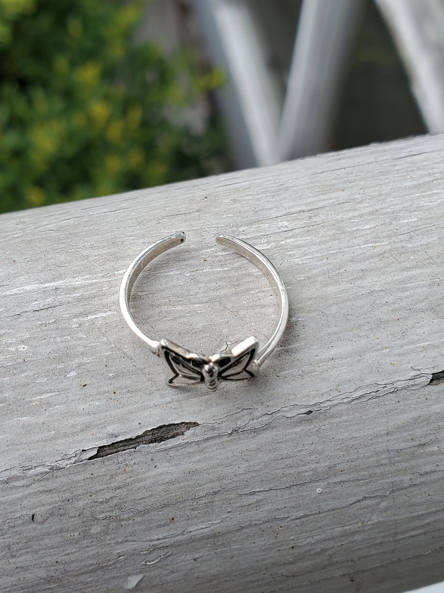 925 Sterling Silver Butterfly 🦋 Toe Ring