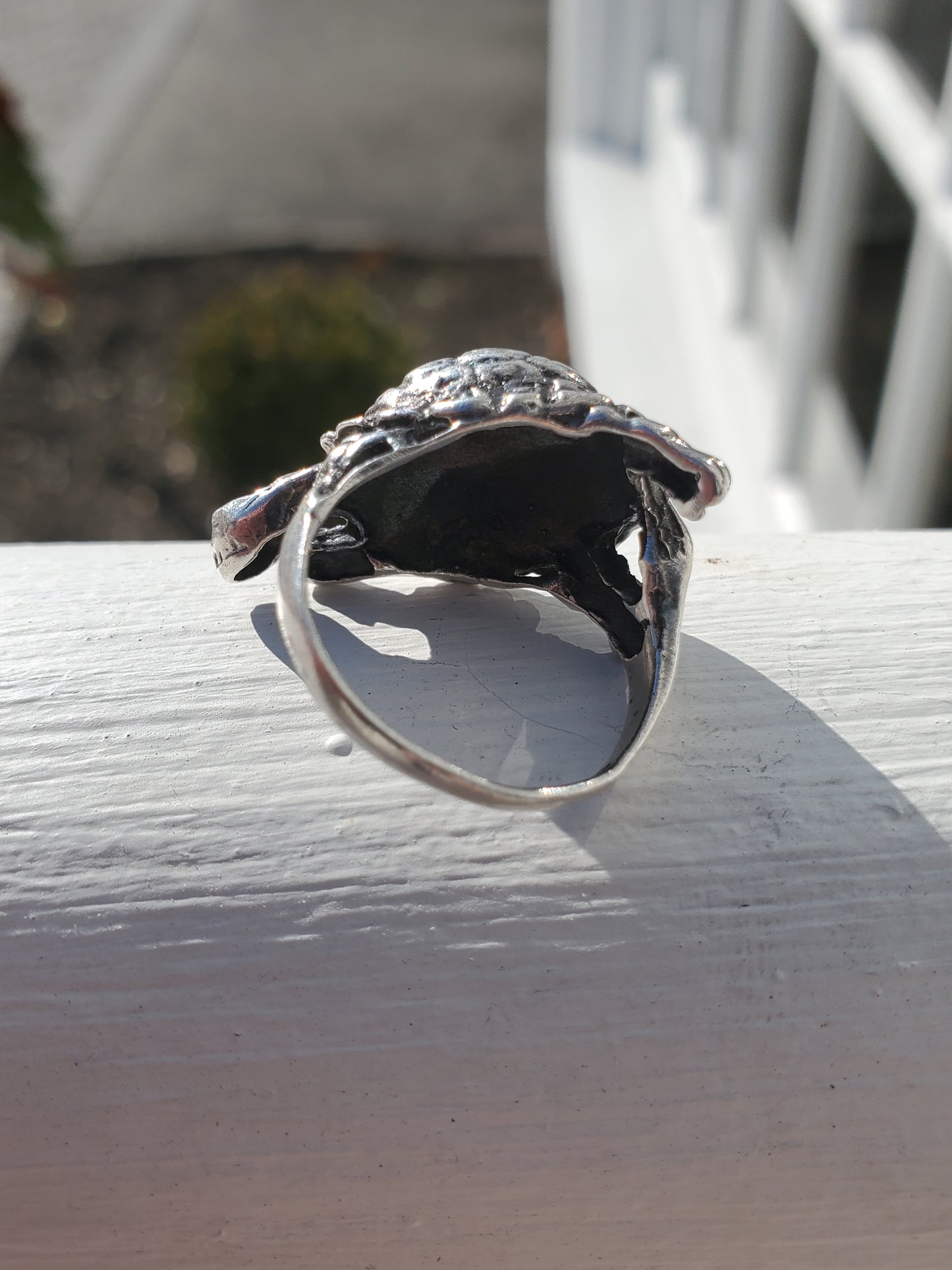 925 Sterling Silver Large Turtle Tortoise 🐢 Ring