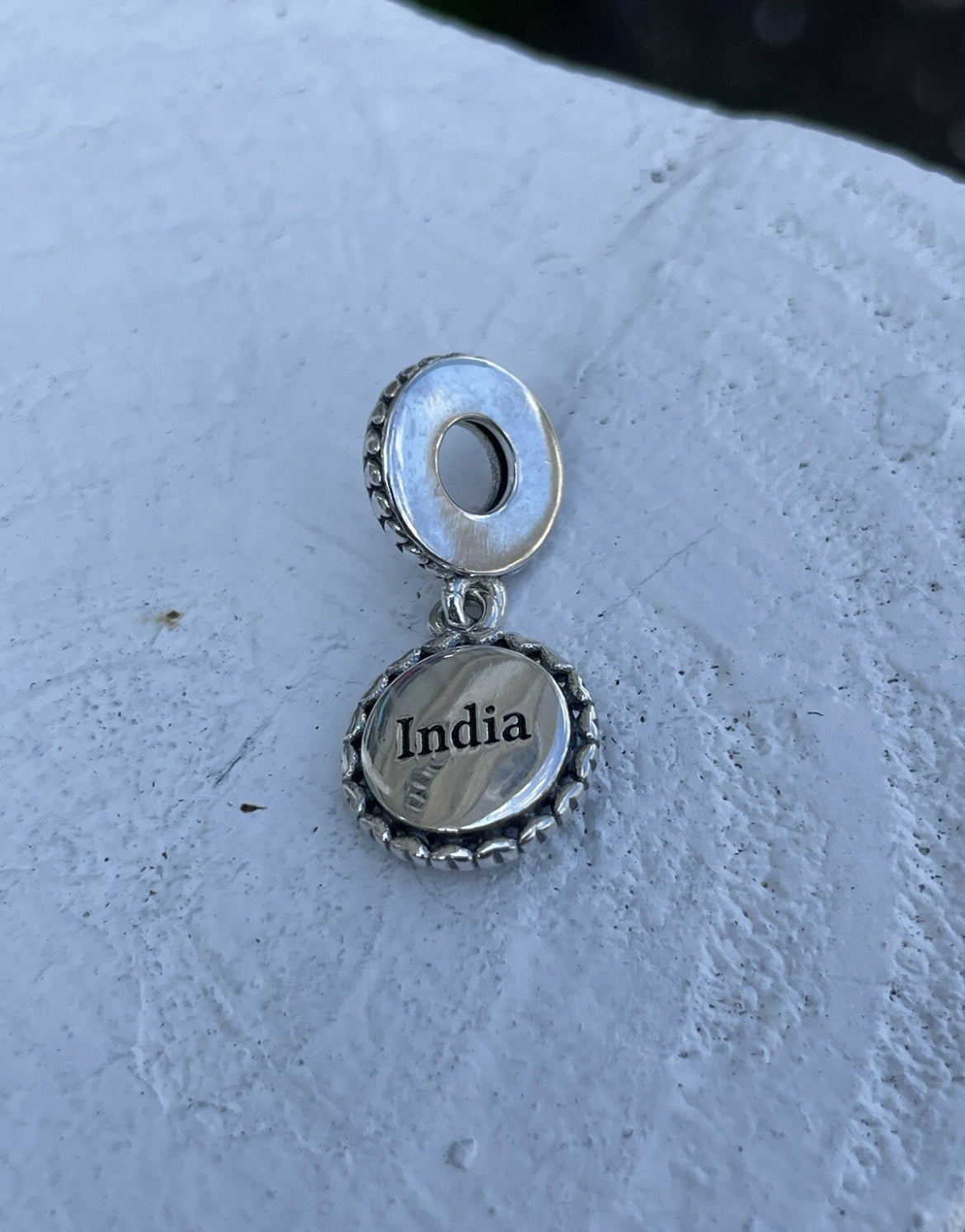 Pandora India Flag Country Exclusive Dangle Charm
