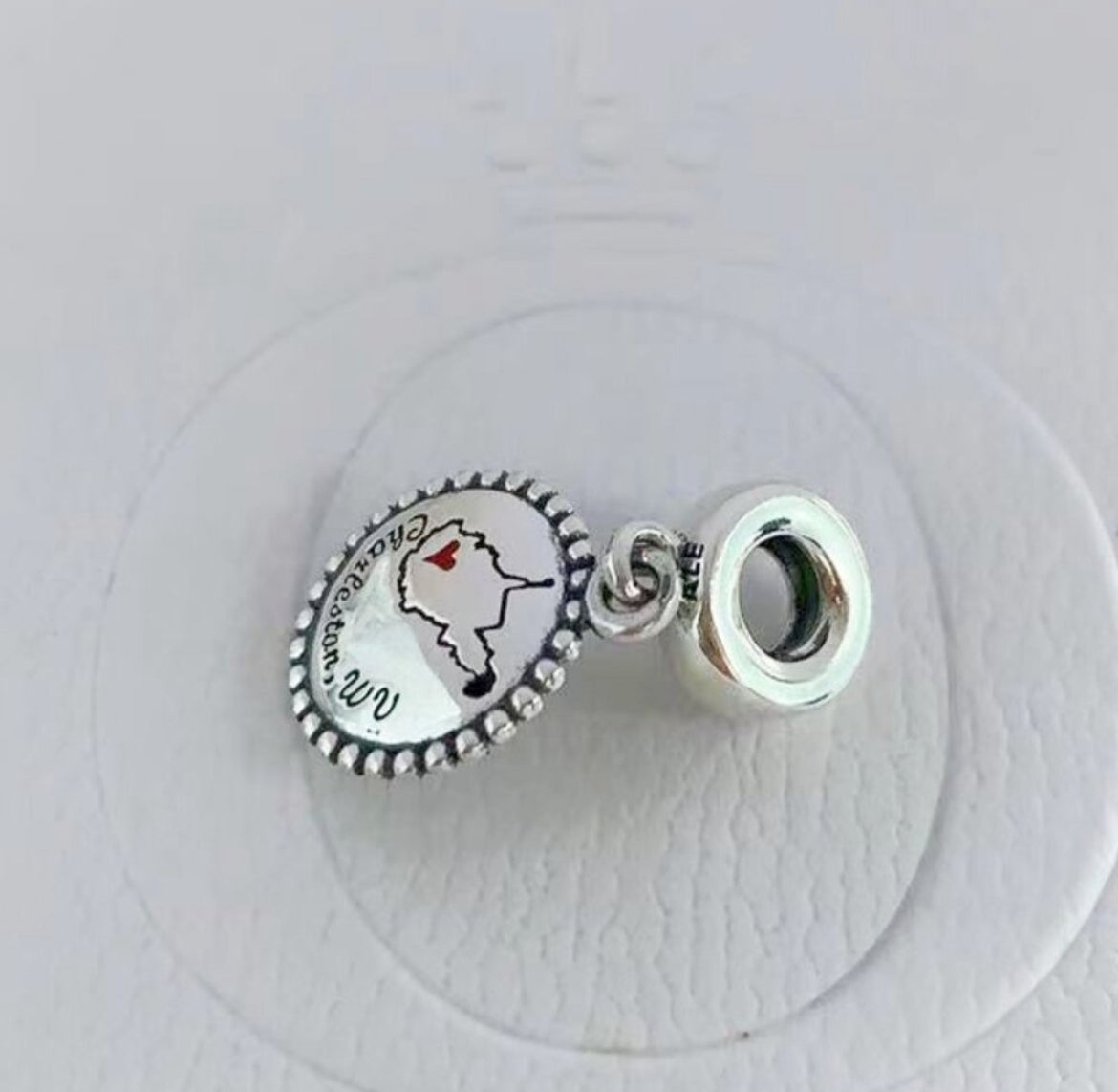 Pandora Charleston West Virginia State Exclusive Travel Charm