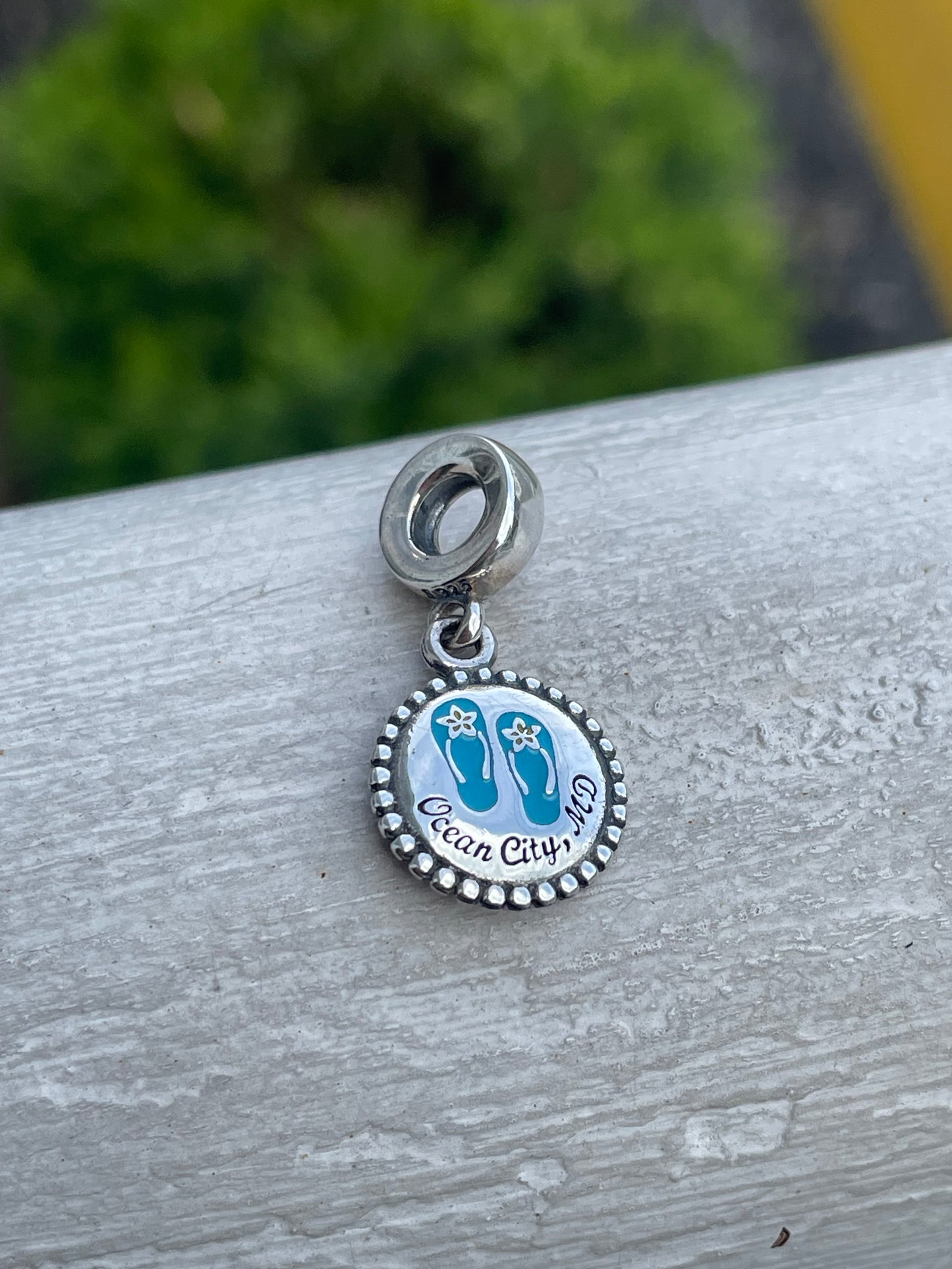 Pandora Ocean City Maryland State Exclusive Travel Destination Dangle Charm
