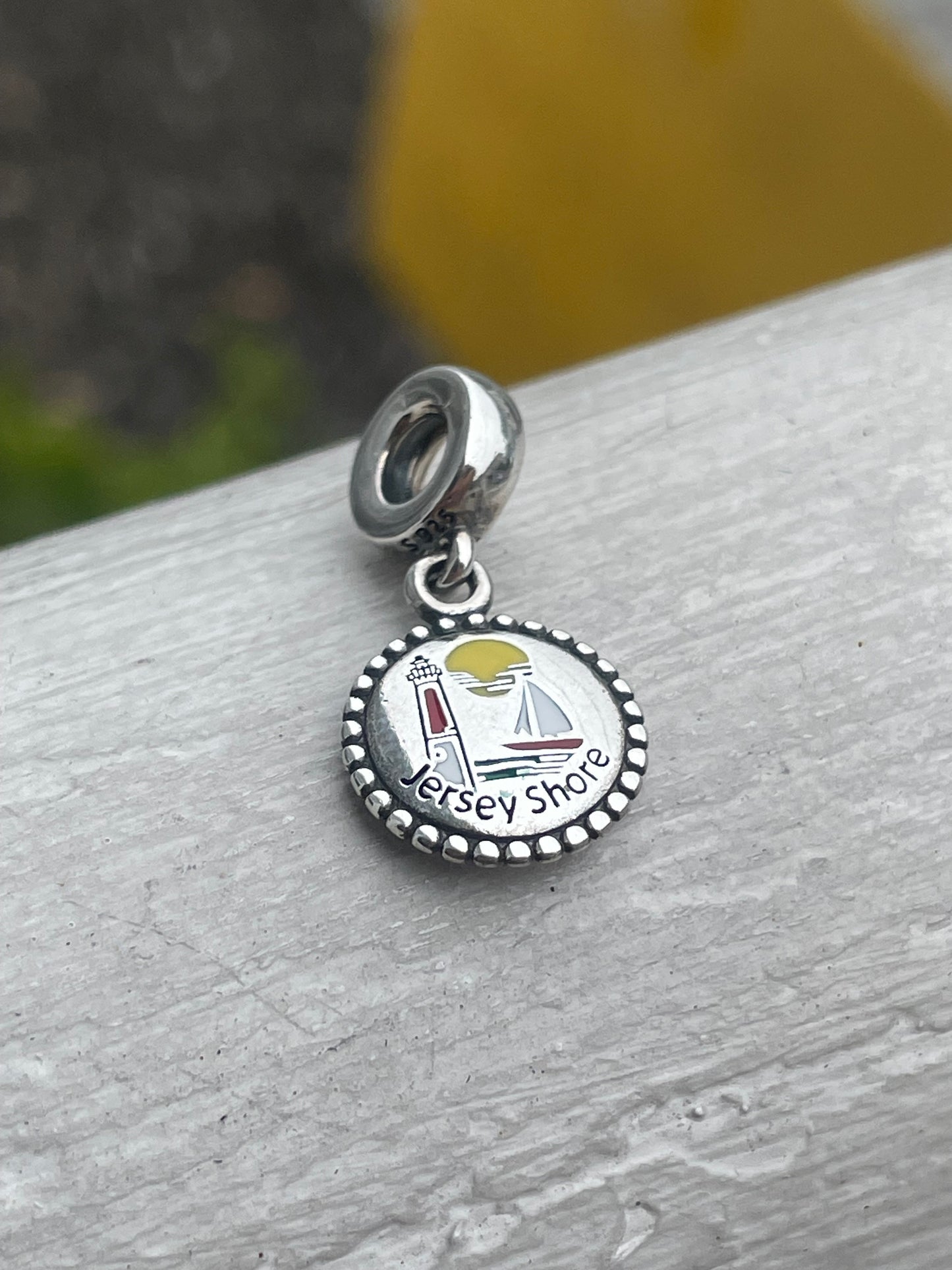 Pandora Jersey Shore New Jersey State Exclusive Dangle Moments Travel Charm