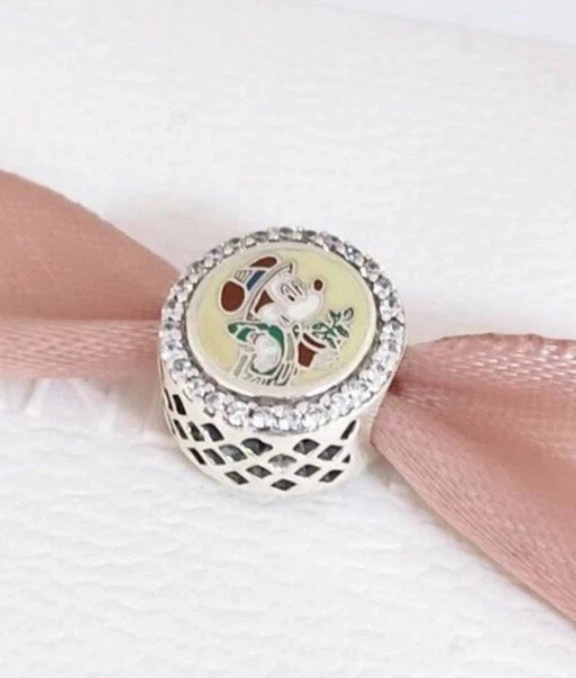 Pandora Disney Parks Exclusive Charm Mickey Flower & Garden Show 2023 Retired