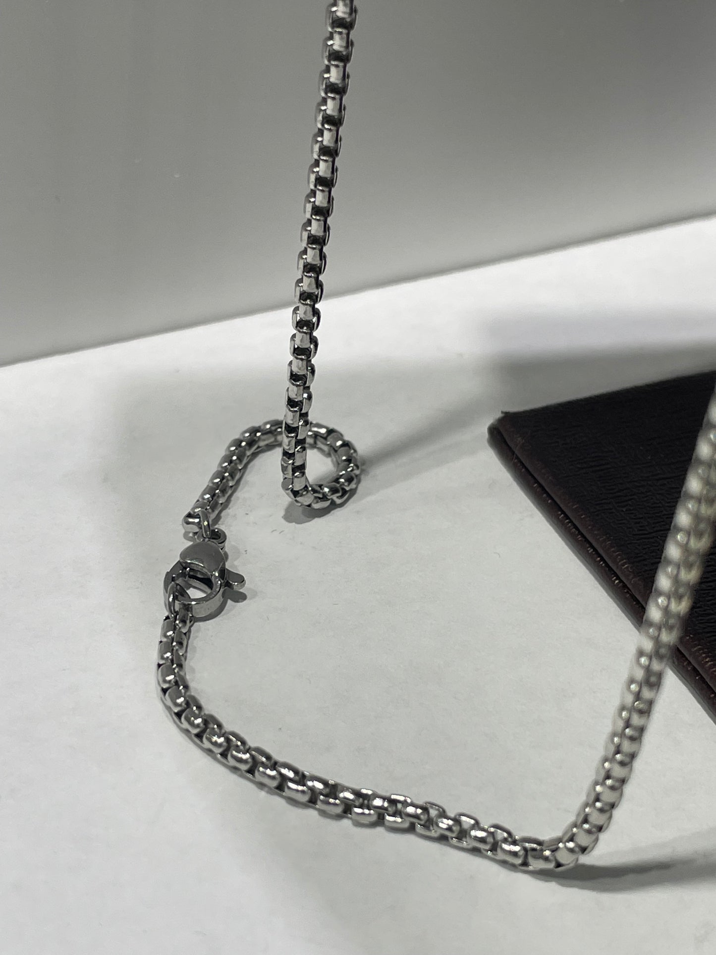 Stainless Steel Viking Rune Compass Necklace