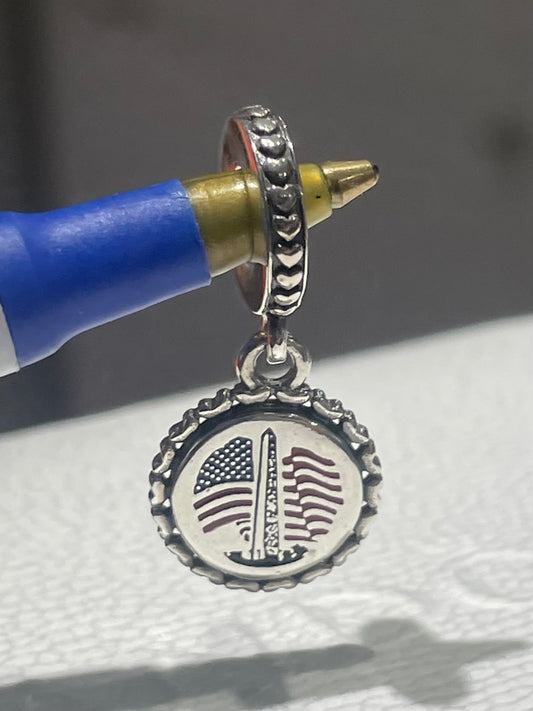 Pandora United States Exclusive Washington Monument Dangle Charm