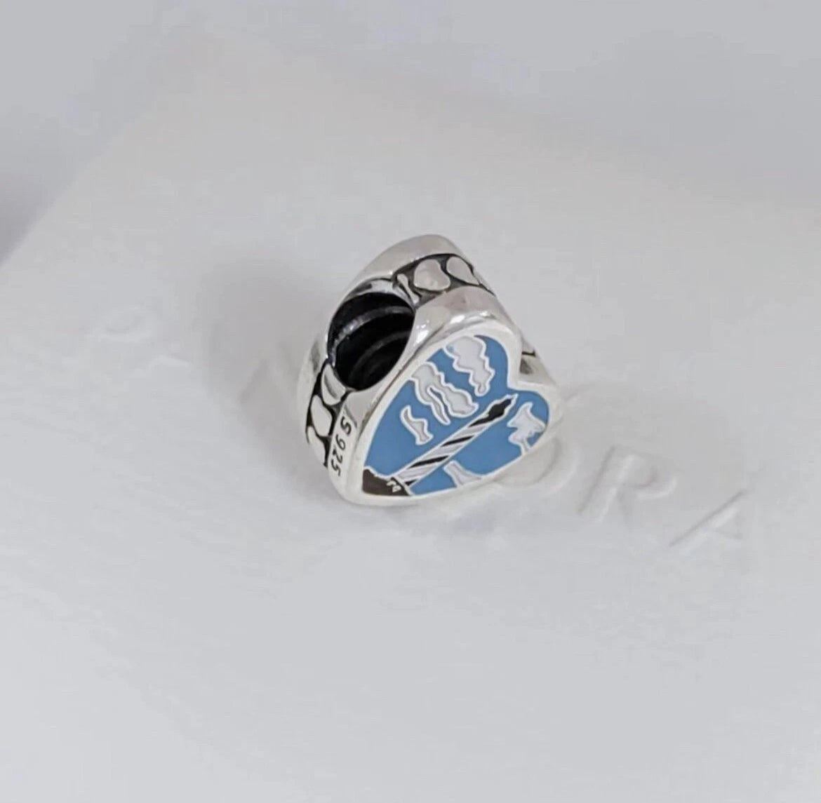Pandora Cape Hatteras North Carolina State Exclusive Travel Destination Heart Charm