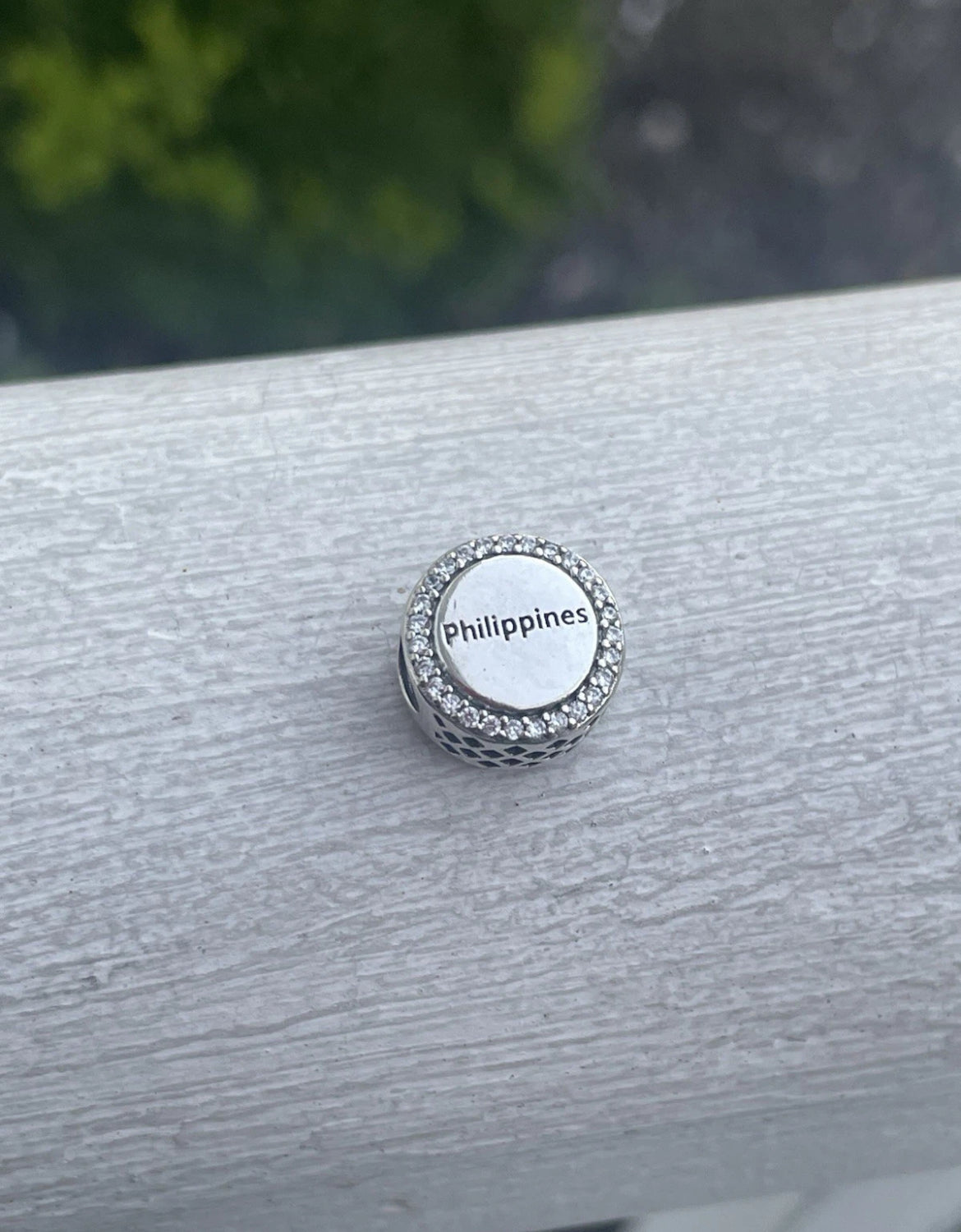 Pandora Philippines Exclusive Country Flag Round Signet Charm
