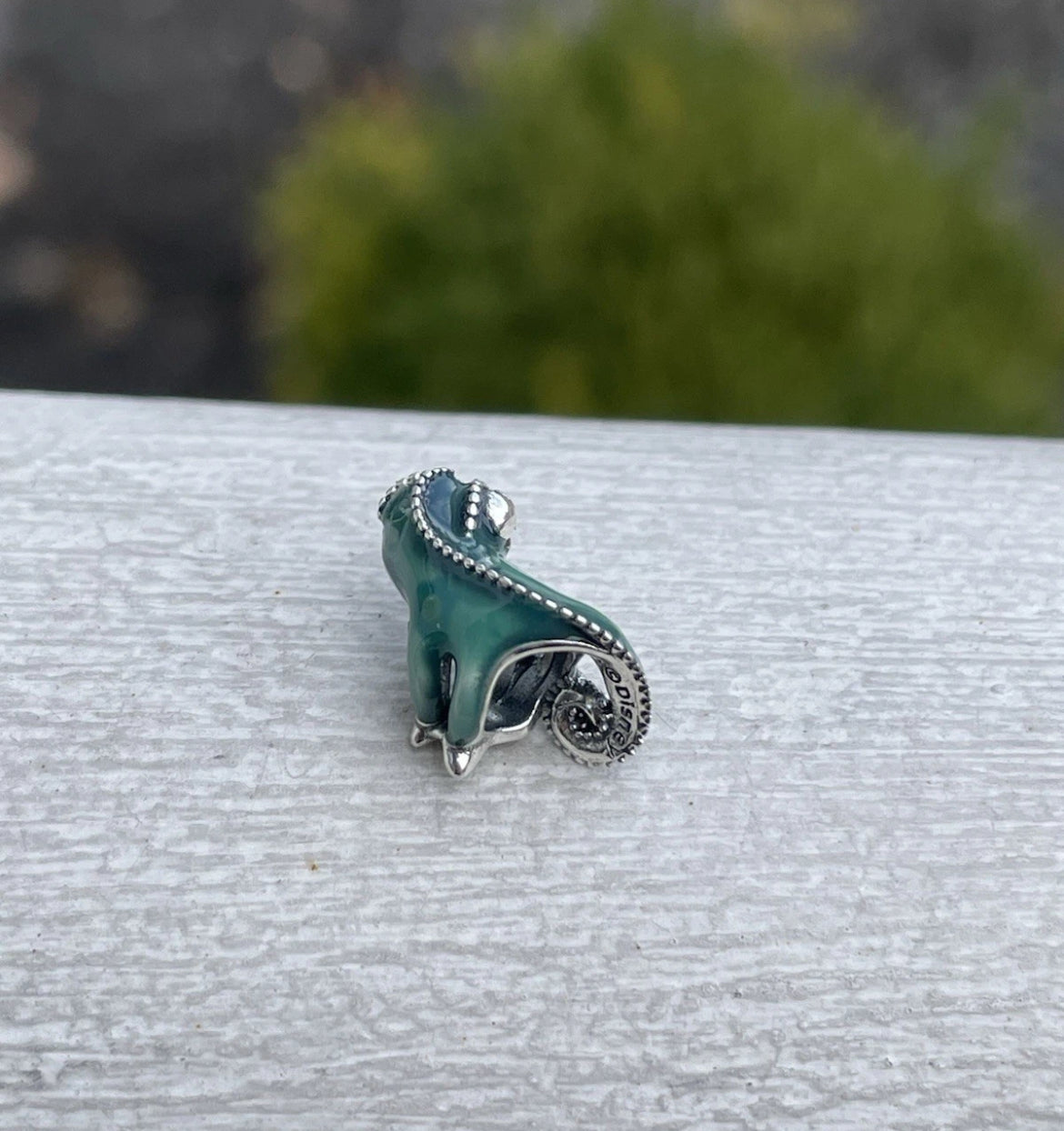Pandora Disney Rapunzel Pascal Chameleon Charm