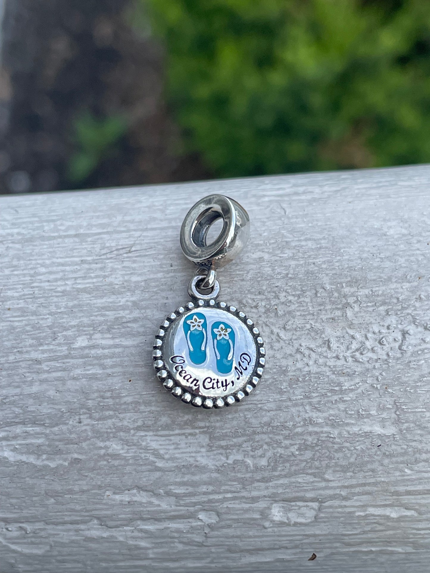 Pandora Ocean City Maryland State Exclusive Travel Destination Dangle Charm