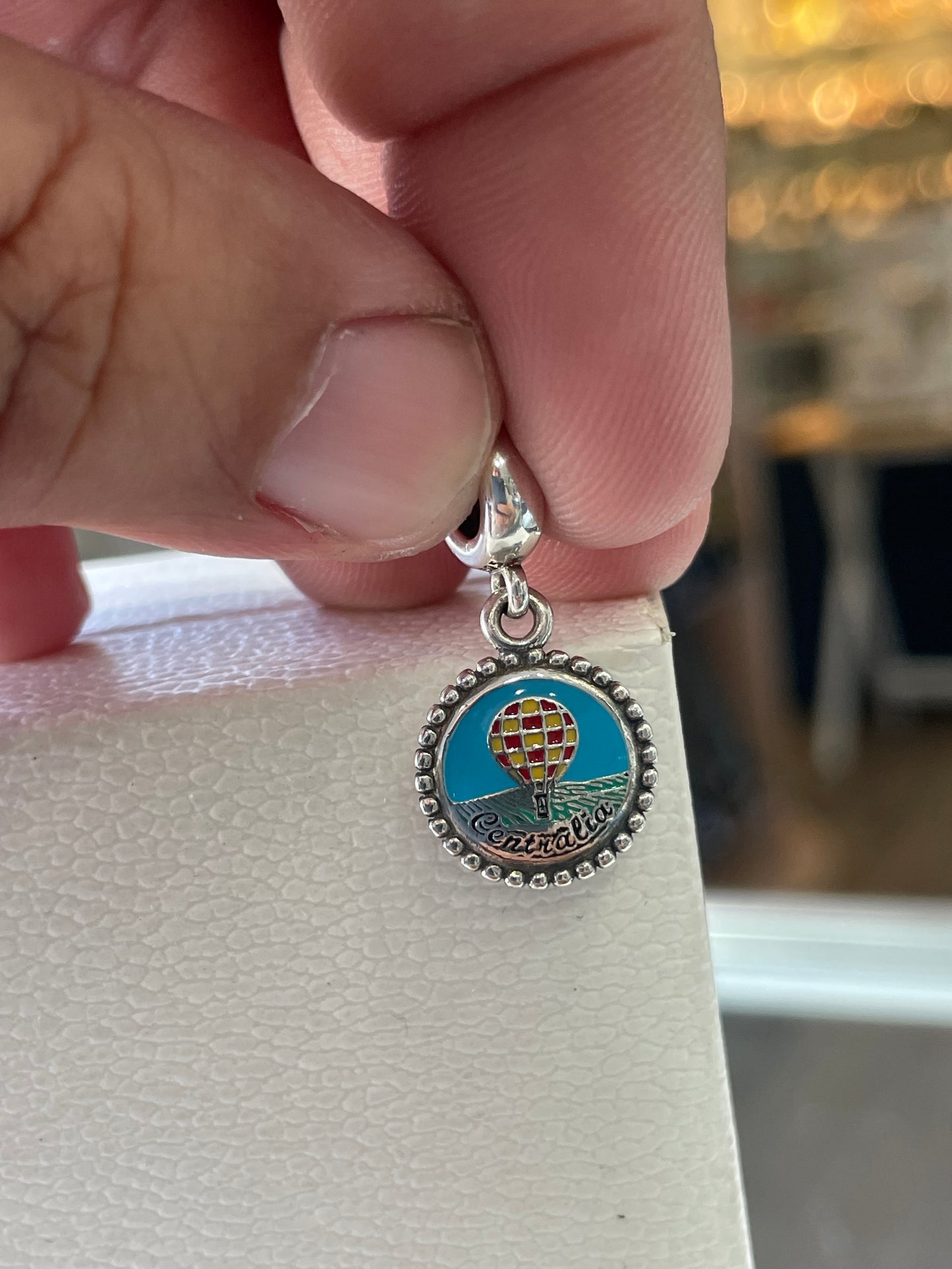Pandora Centralia Illinois Exclusive Hot Air Balloon Festival Travel Charm