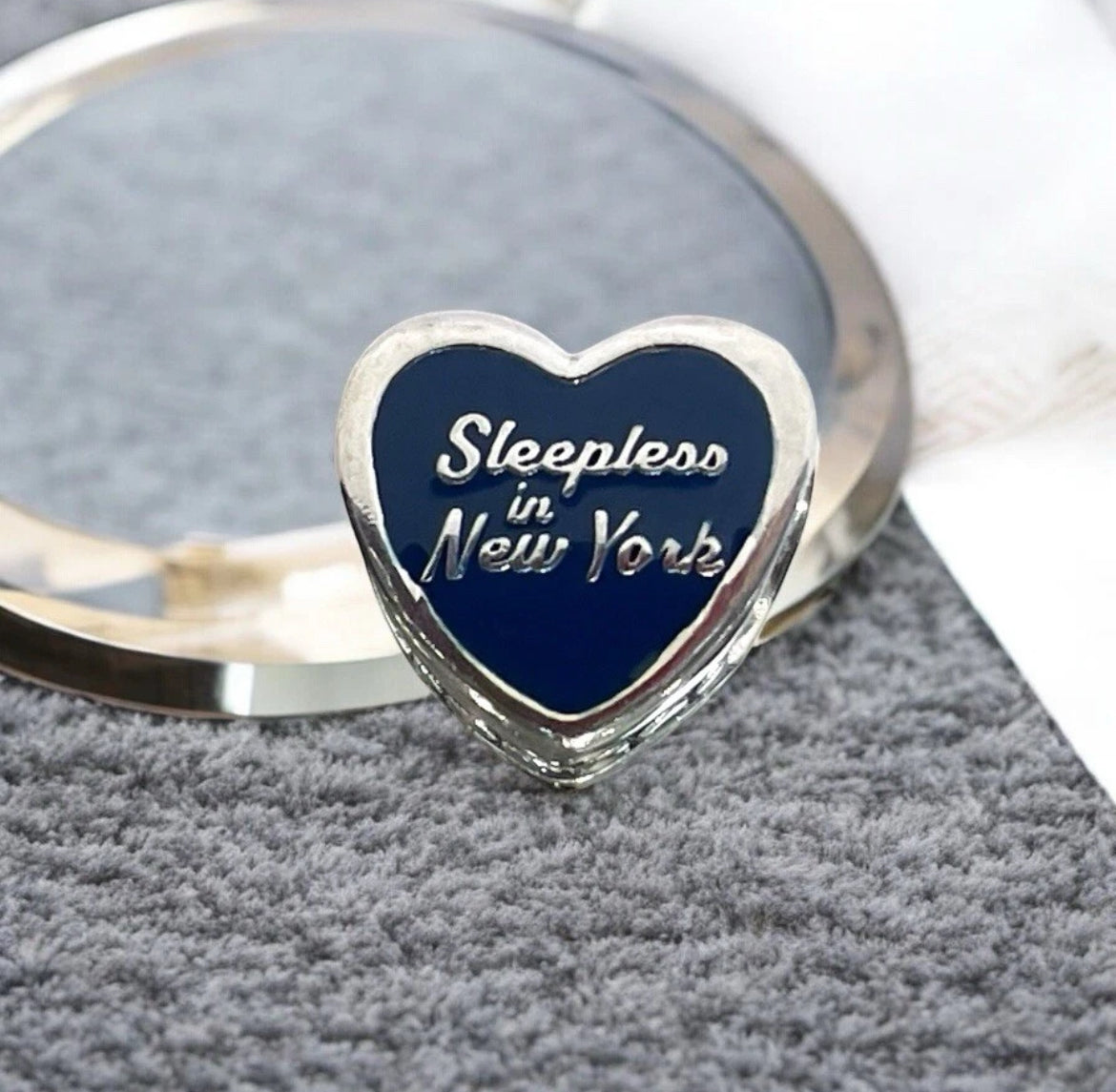 Pandora NYC Exclusive Sleepless In New York Scenic Travel Heart Charm