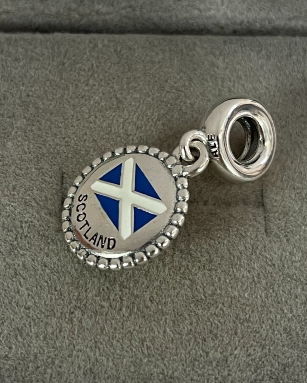 Pandora Scotland Flag Country Exclusive Travel Dangle Charmx