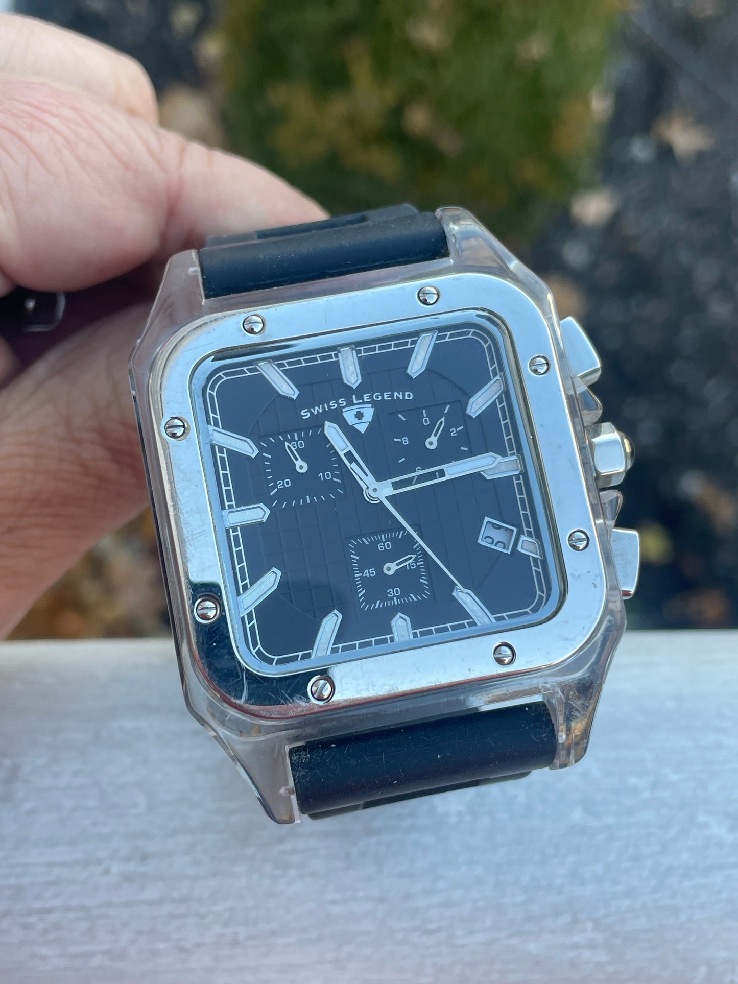 Men’s Swiss Legend Chronograph Watch