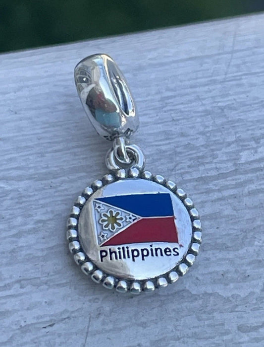 Pandora Philippines Exclusive Country Flag Dangle Moments Charm