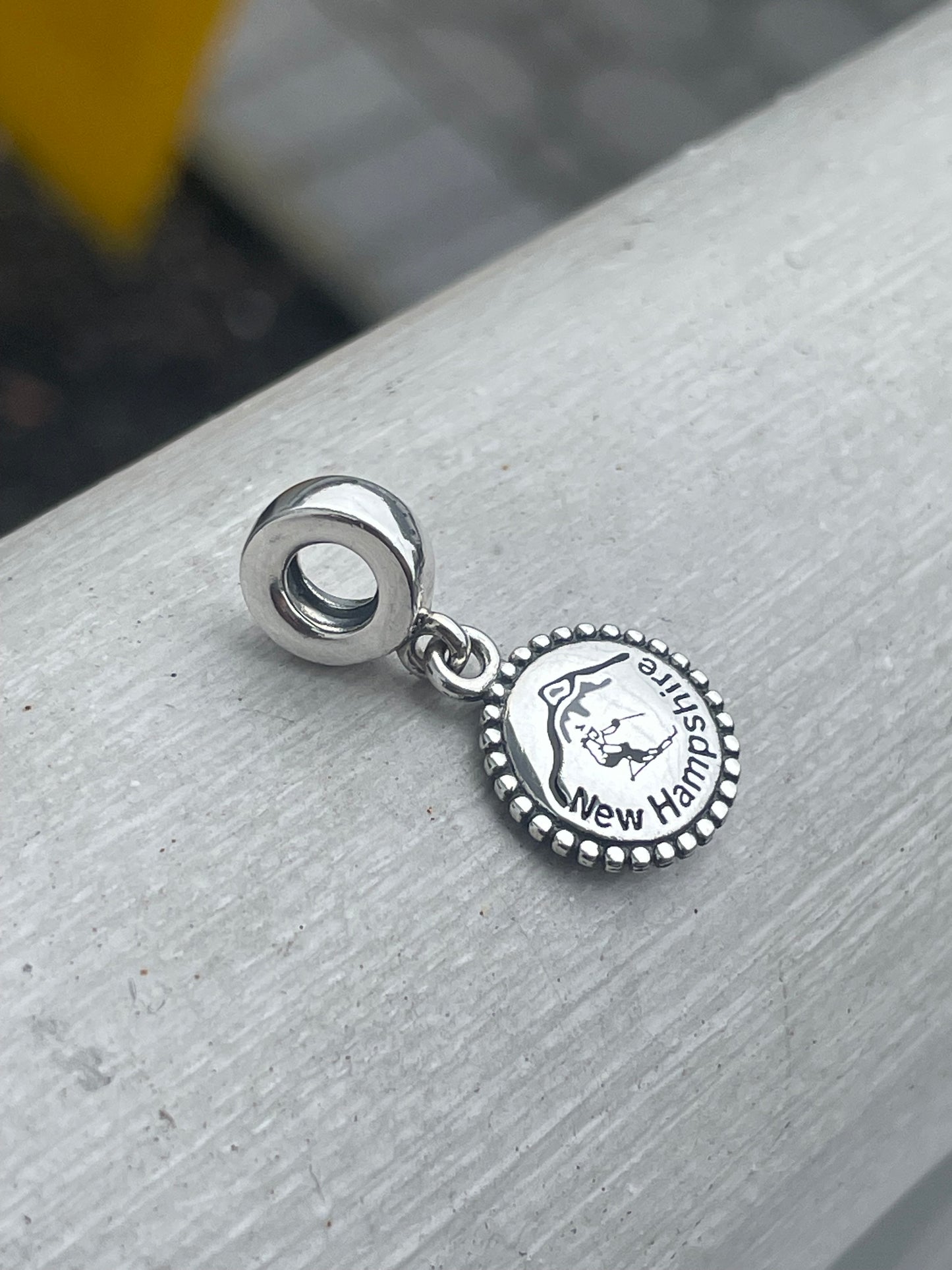 Pandora New Hampshire Exclusive Ski Vacation Travel Dangle Charm