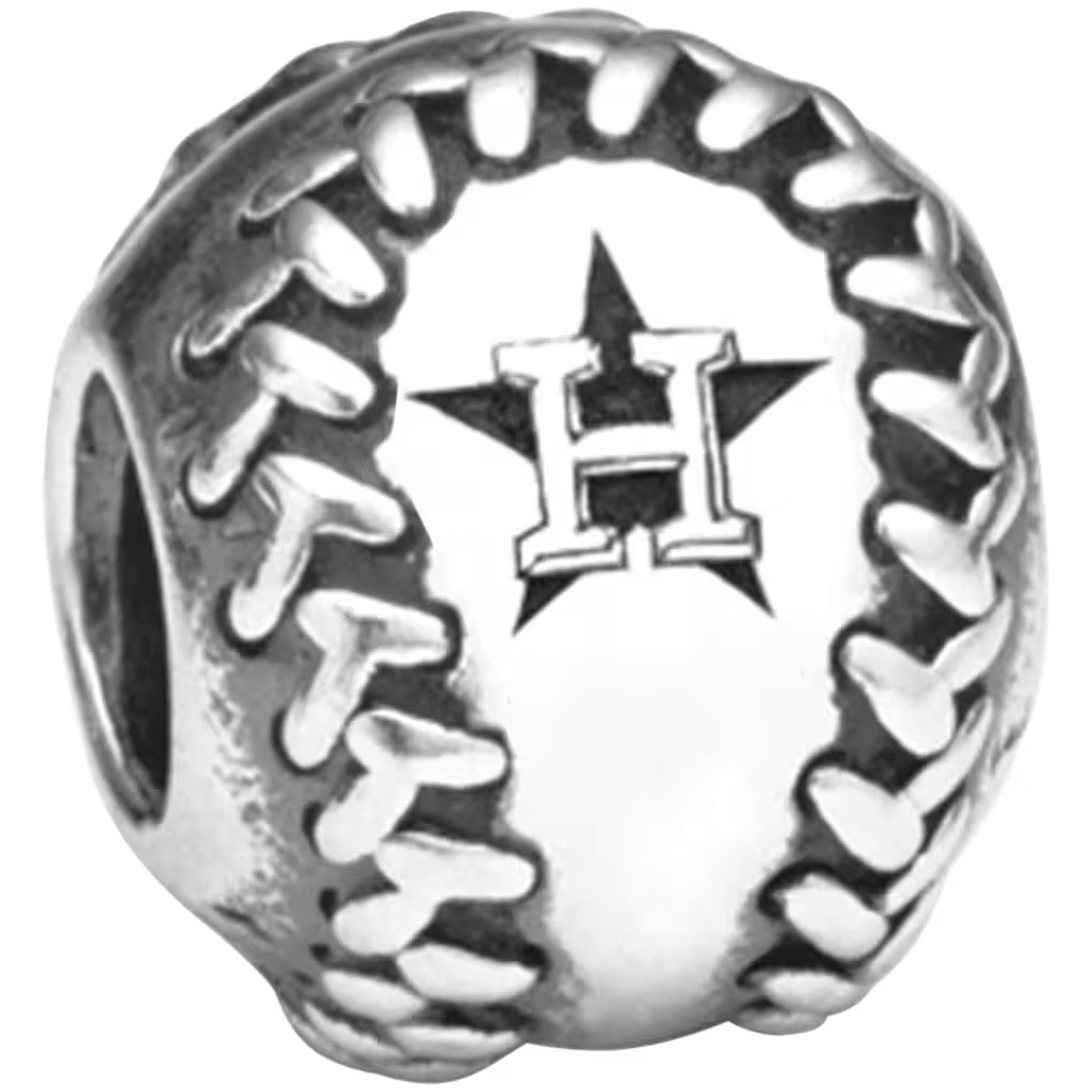 Houston Astros Engraved Baseball Charm USB790969-G011