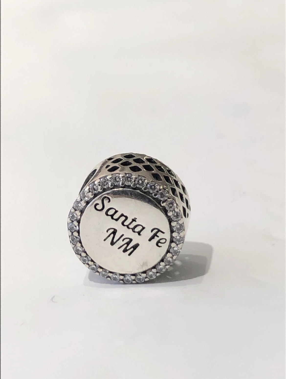Pandora Santa Fe New Mexico State Exclusive Round Signet Charm