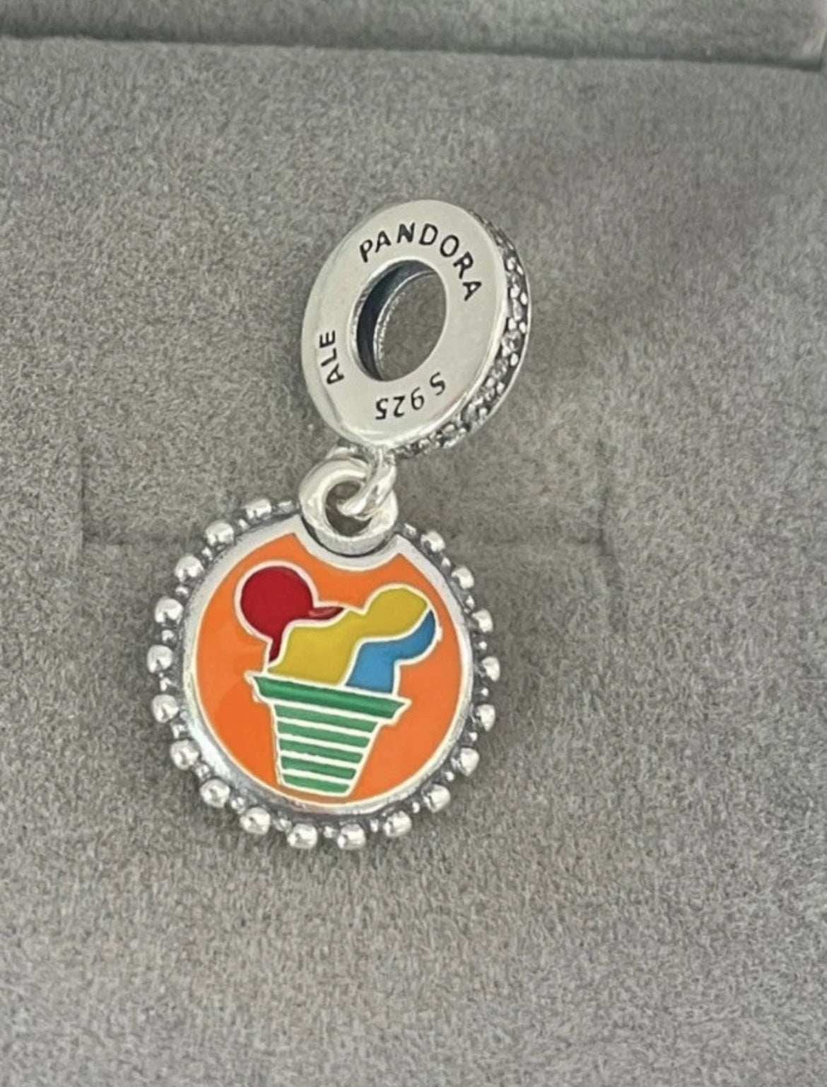 NEW Pandora Disney Parks Exclusive Sweet Treat Aulani Hawaii Resort Dangle Charm