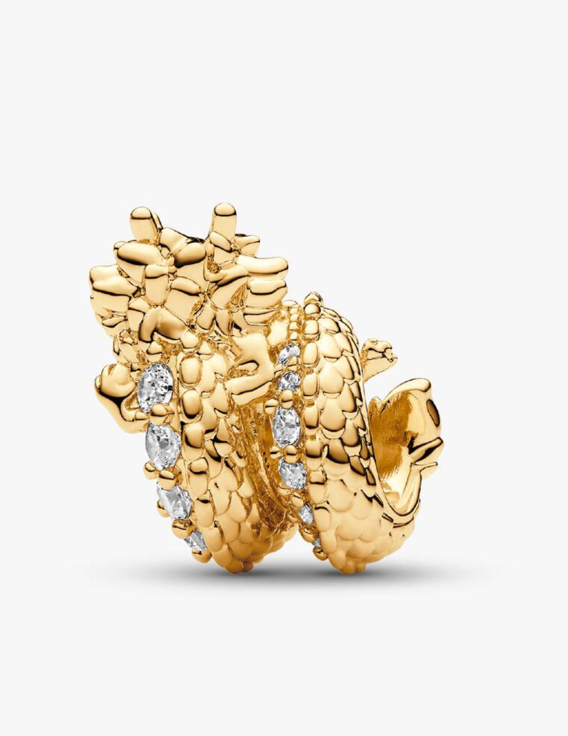 Pandora Sparkling Golden Dragon Charm 763069C01